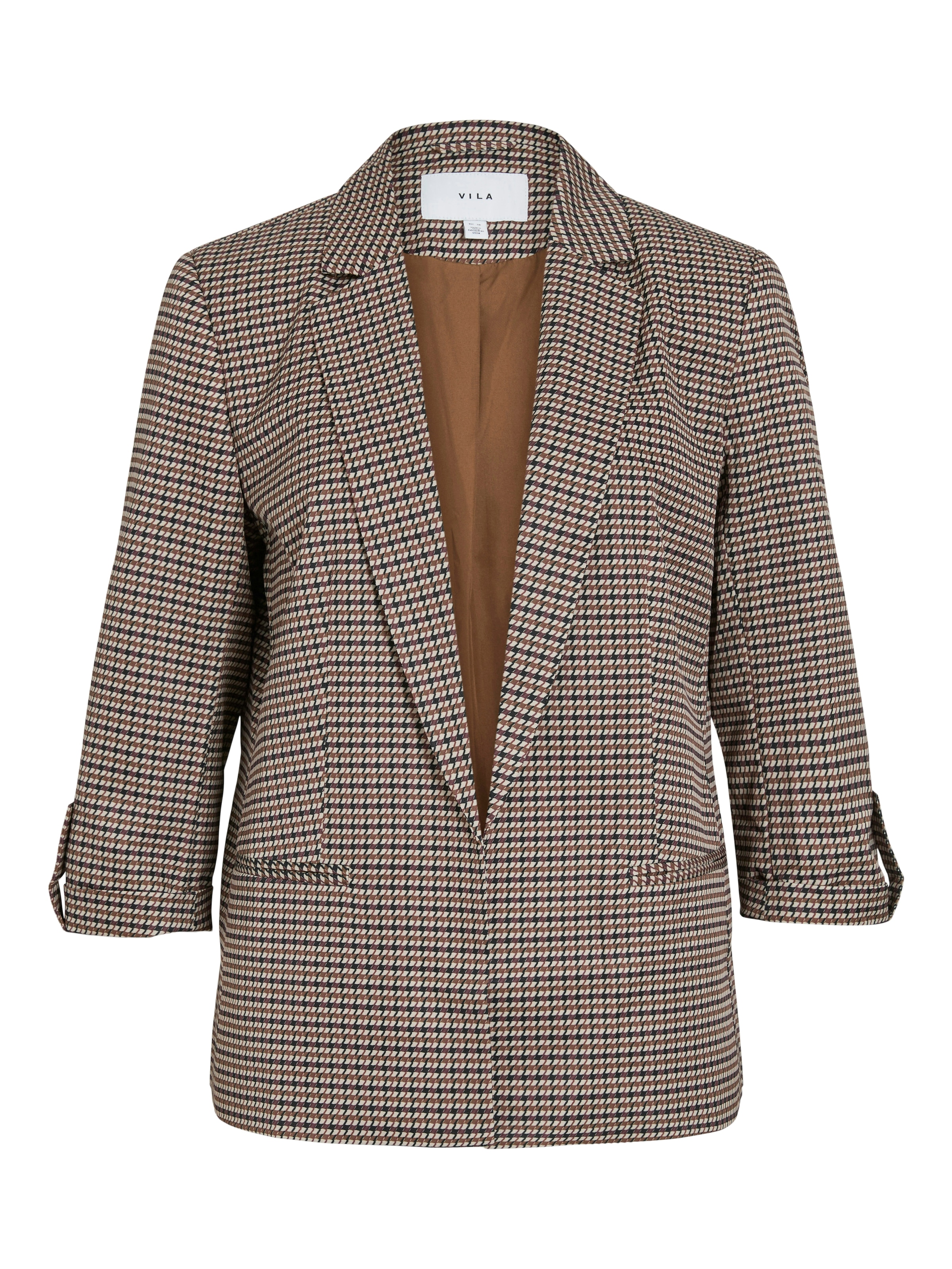 Vila Blazer court »VINICE 3/4 LOOSE BLAZER - NOOS« Materialmix
