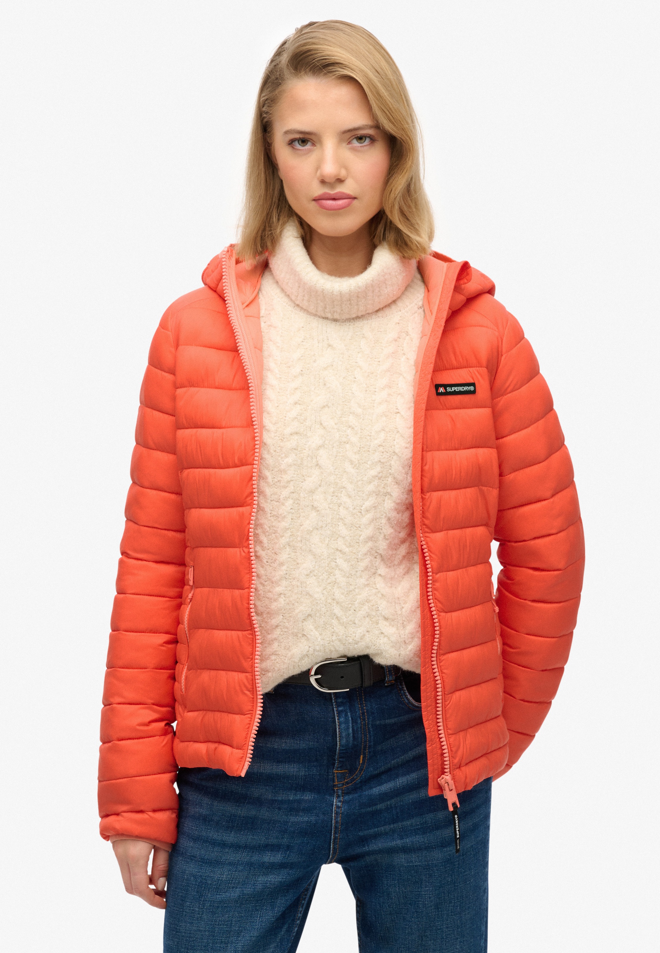 Superdry Veste matelassée »HOODED FUJI LITE PADDED JACKET« mit Kapuze