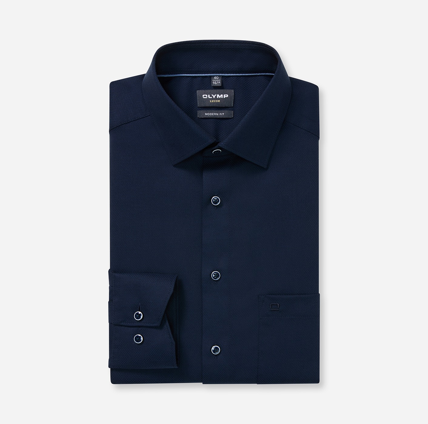 OLYMP Chemise à manches longues »Luxor« modern fit, New-Kentkragen, Businesshemd, verlängerter Arm