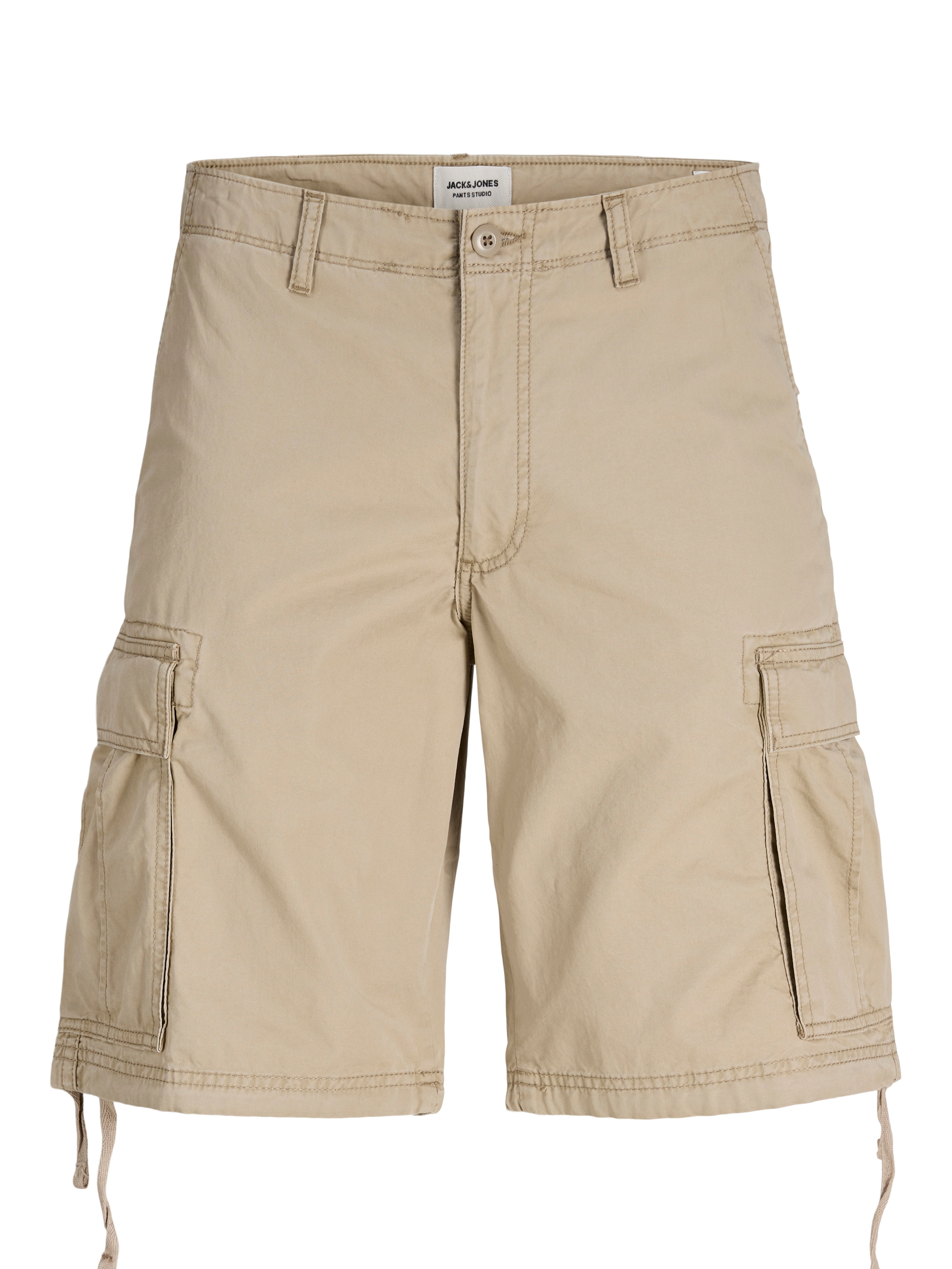 Jack & Jones PlusSize Cargoshorts »JPSTCOLE FRANK CARGO SHORT MID SN PLS«  mit Taschenbändern