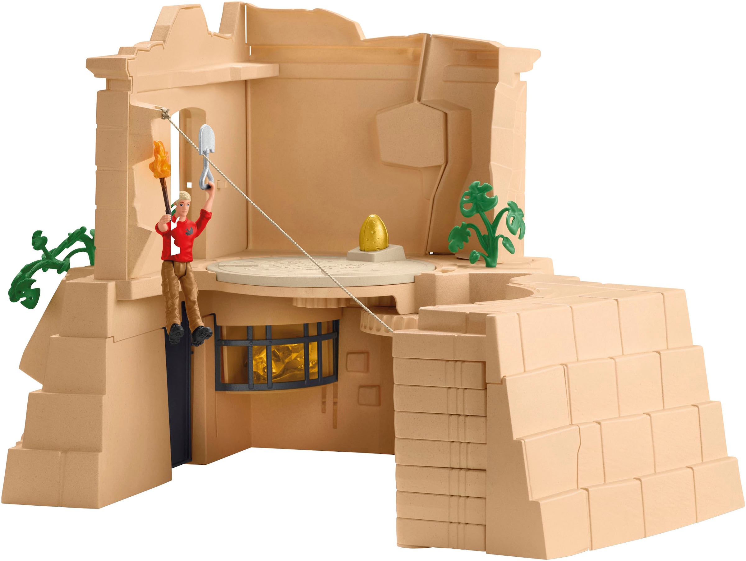 Schleich® Monde de jeu »DINOSAURS, Dino Tempel-Eroberung Mega-Set (42656)«