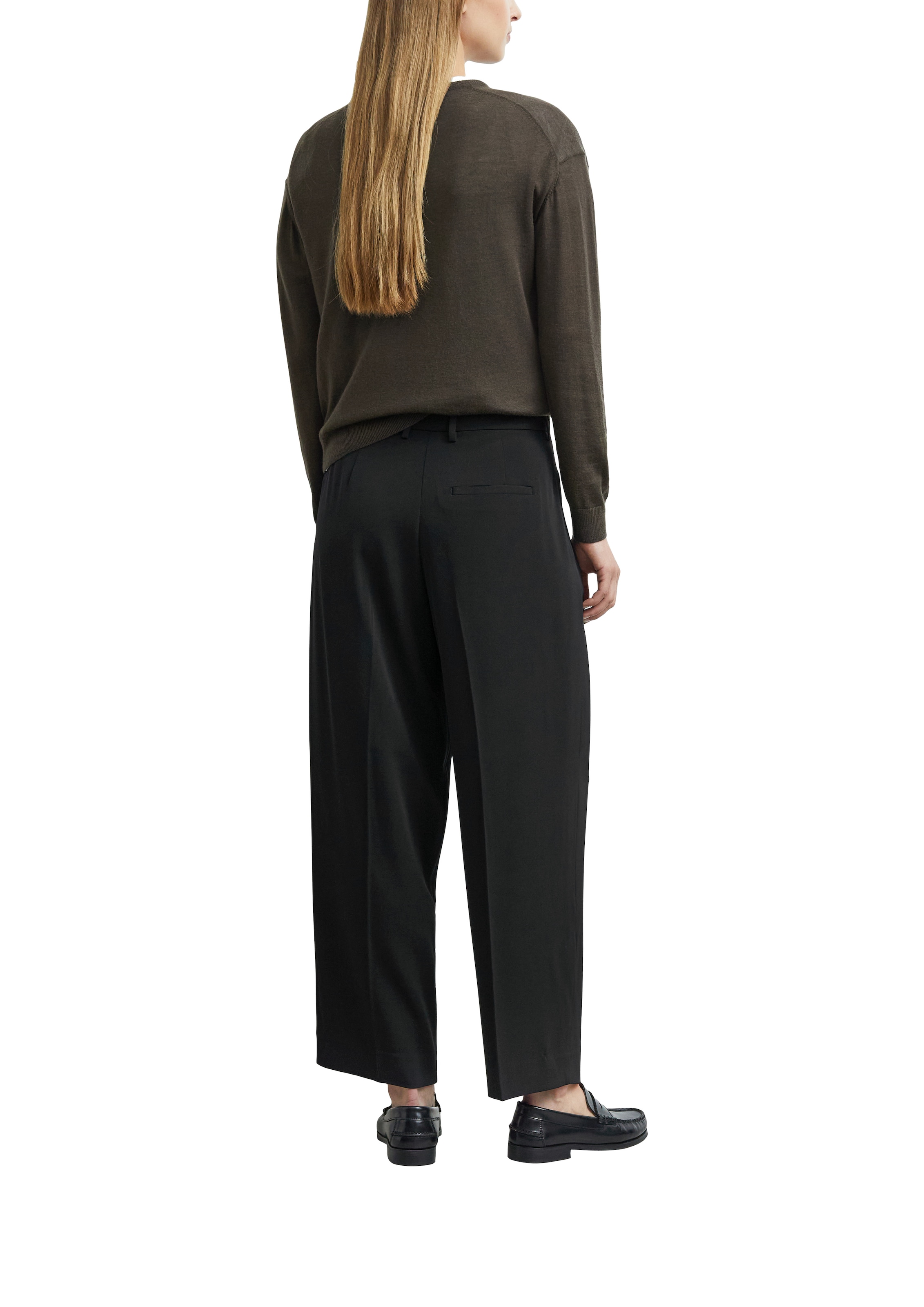 Comma Pantalon en tissu  avec stretch