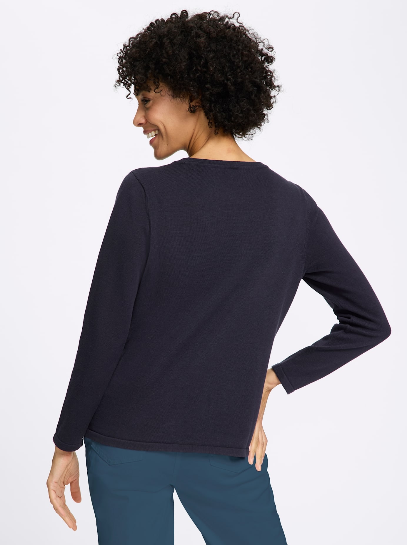Classic Basics Pull à col rond »Rundhals-Pullover«