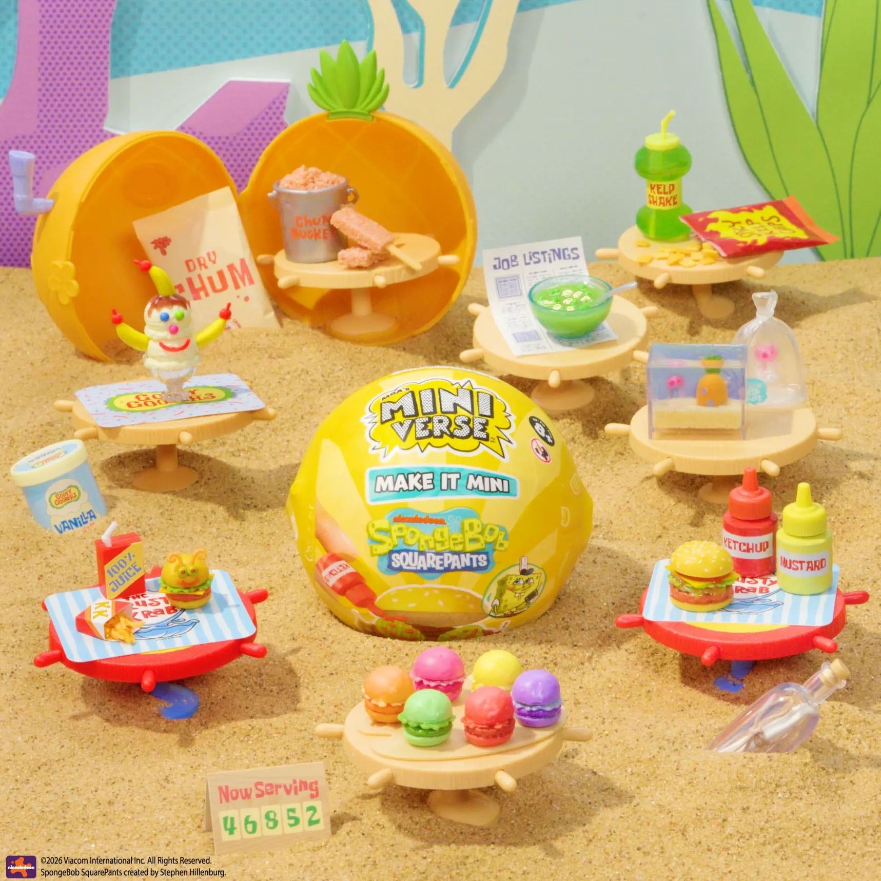MGA ENTERTAINMENT Set créatif »MGA's Miniverse - Make It Mini Spongebob«