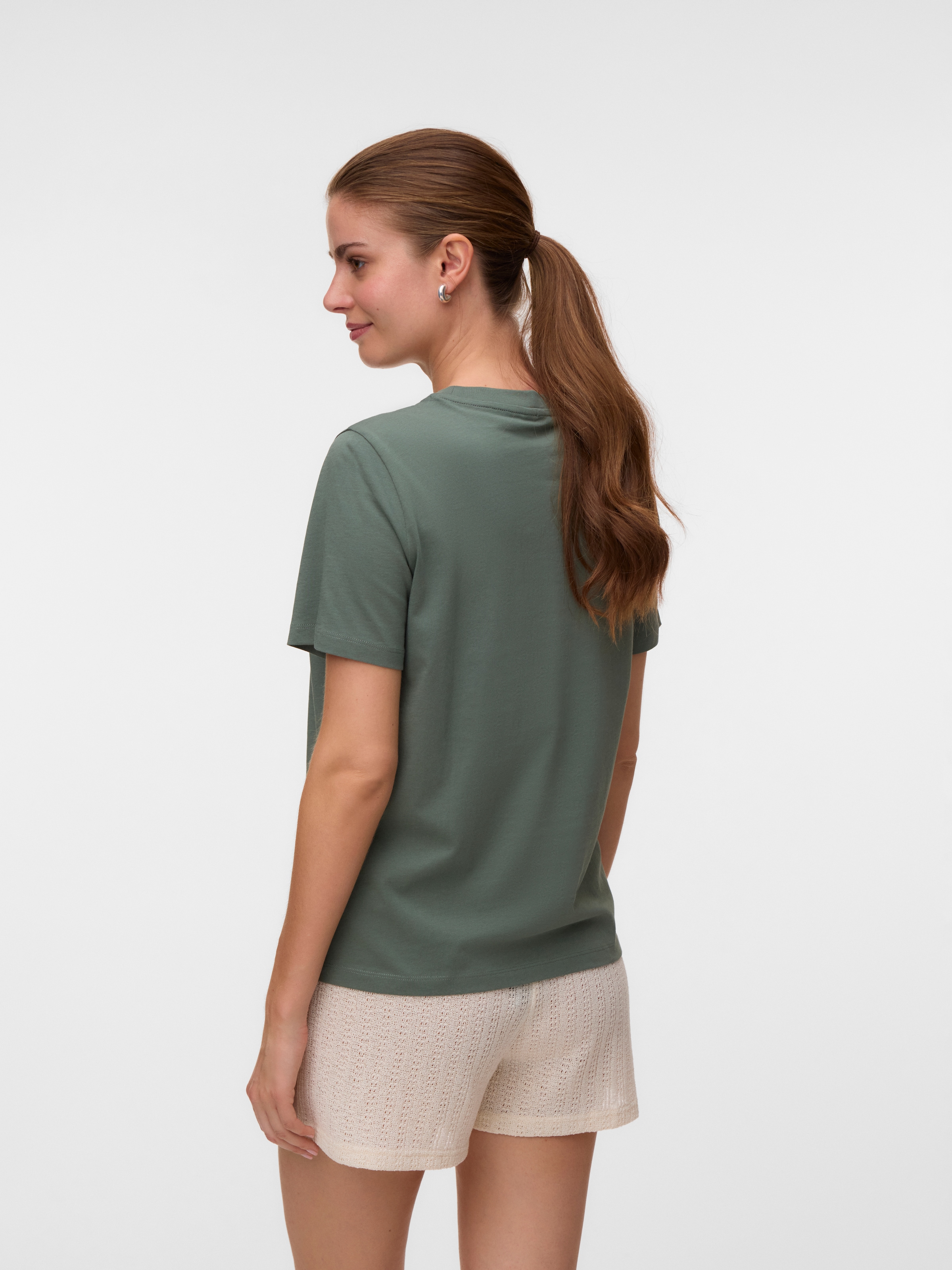 Vero Moda T-shirt à manches courtes »VMSIGRID PAULINA SS TOP BOX JRS« coton, coupe régulière