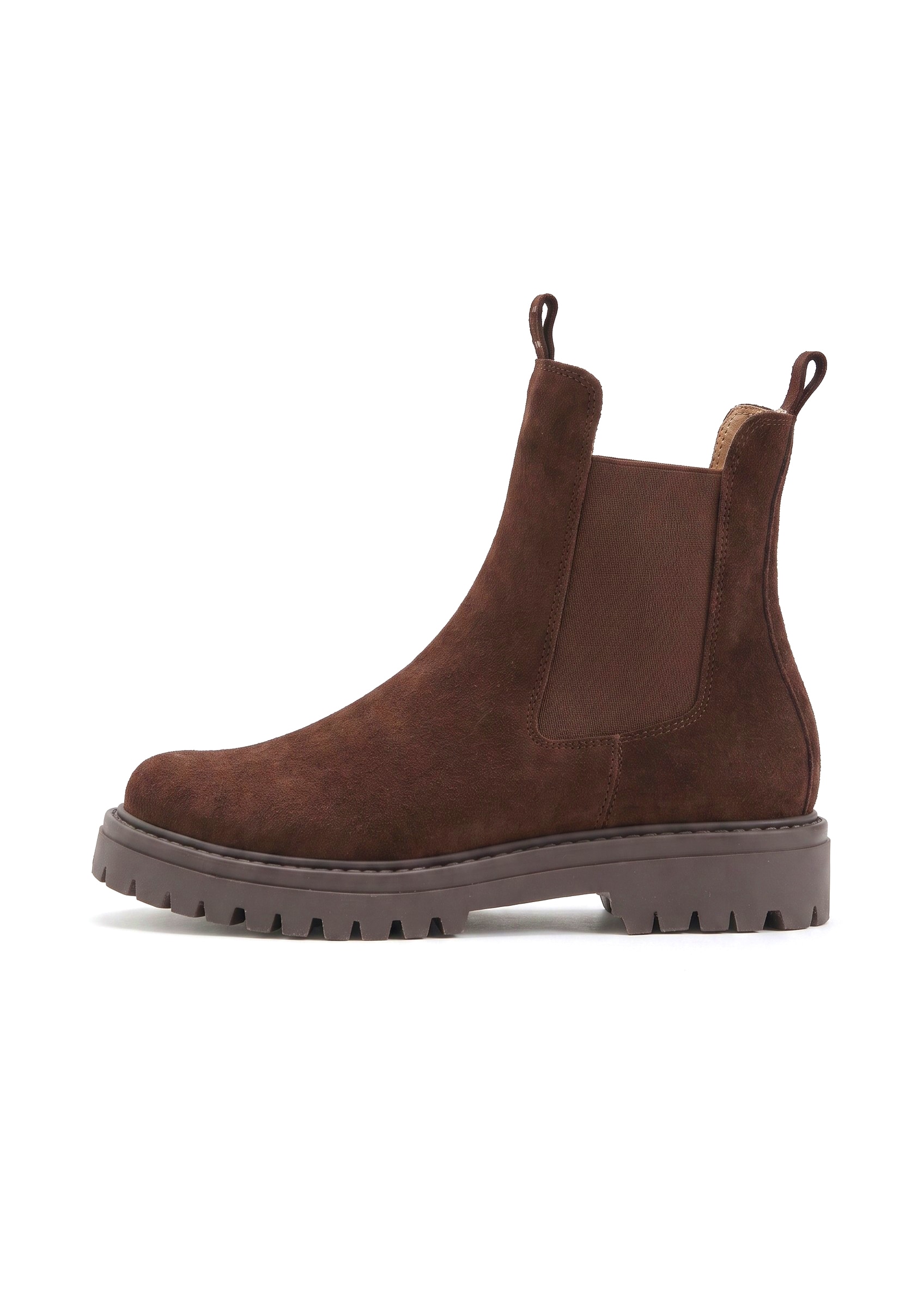 Elbsand Bottines »Schlupfstiefel, Bikerboots, Sommerstiefelette, Lederstiefelette«  Bottines Chelsea en cuir souple avec inserts stretch
