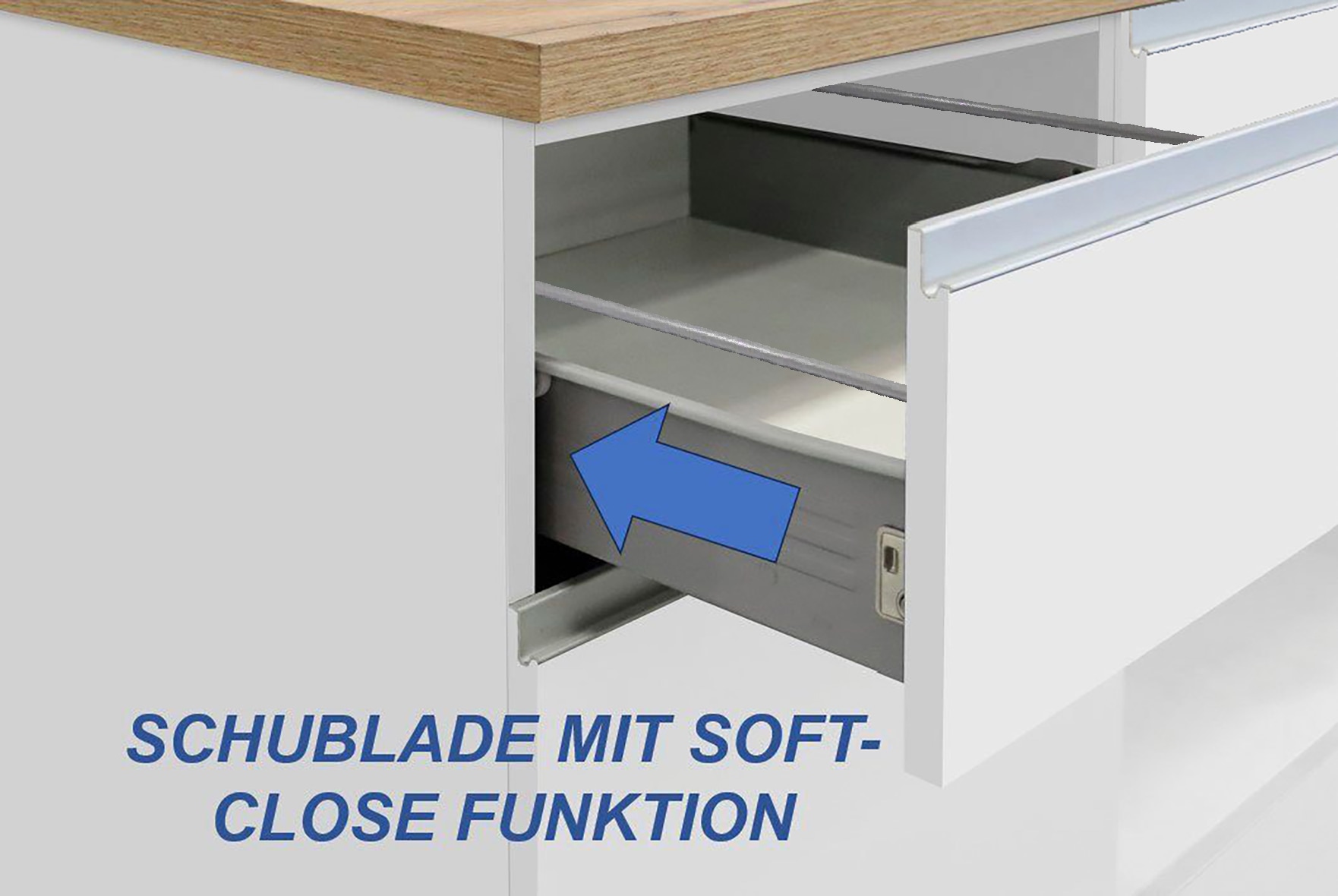 KOCHSTATION Ilot de cuisine »Sole,Kochinsel,Küchenarbeitsblock,Inselküche,Arbeitsinsel« Breite 200 cm mit 4 Türen,4 Schubkästen, Aluminiumgriff
