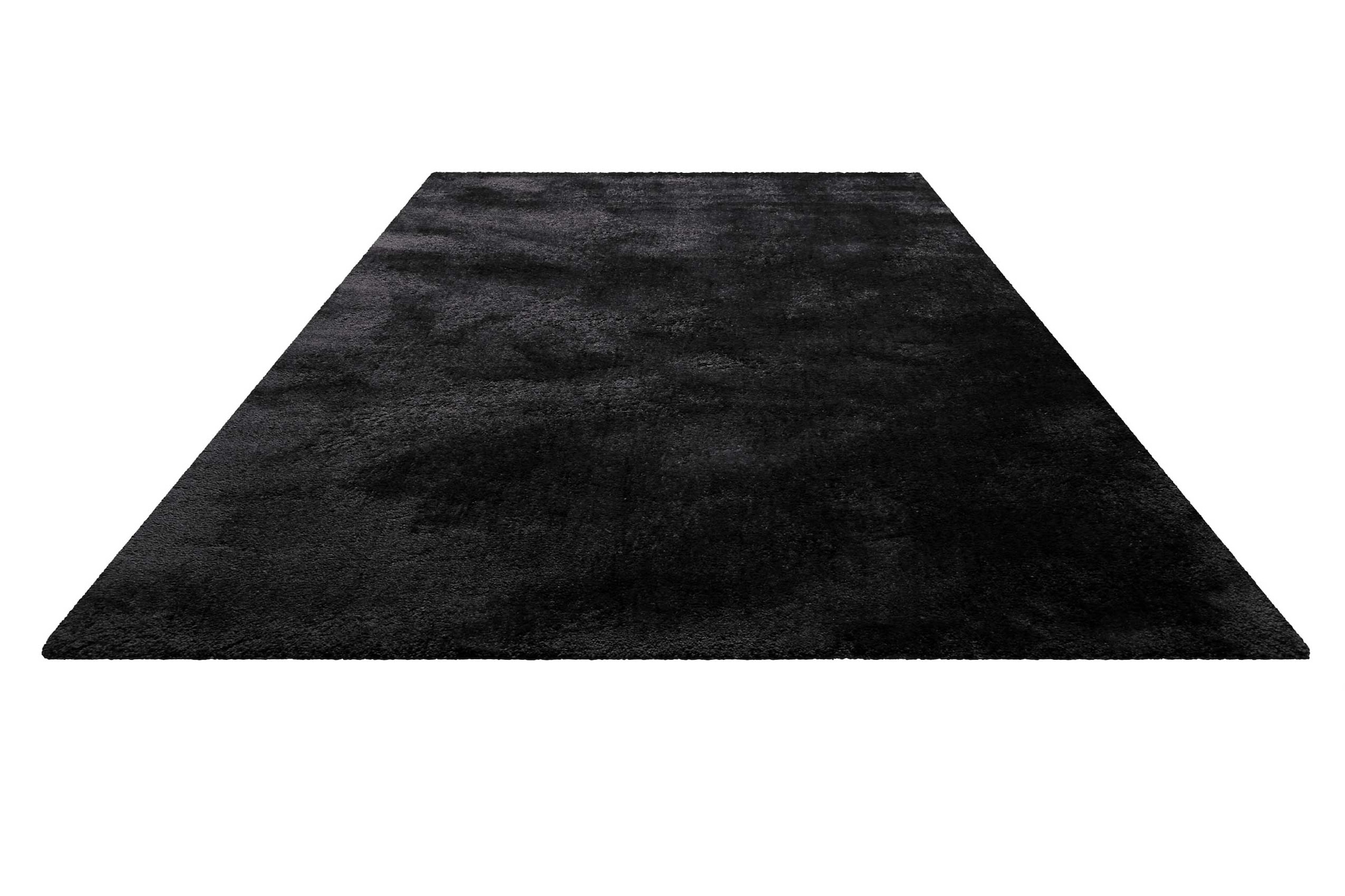 Homie Living Tapis »Pisa« Rond 25 mm Höhe Hochflor, Microfaser, uni, weich, Shaggy, Wohnzimmer, Schlafzimmer
