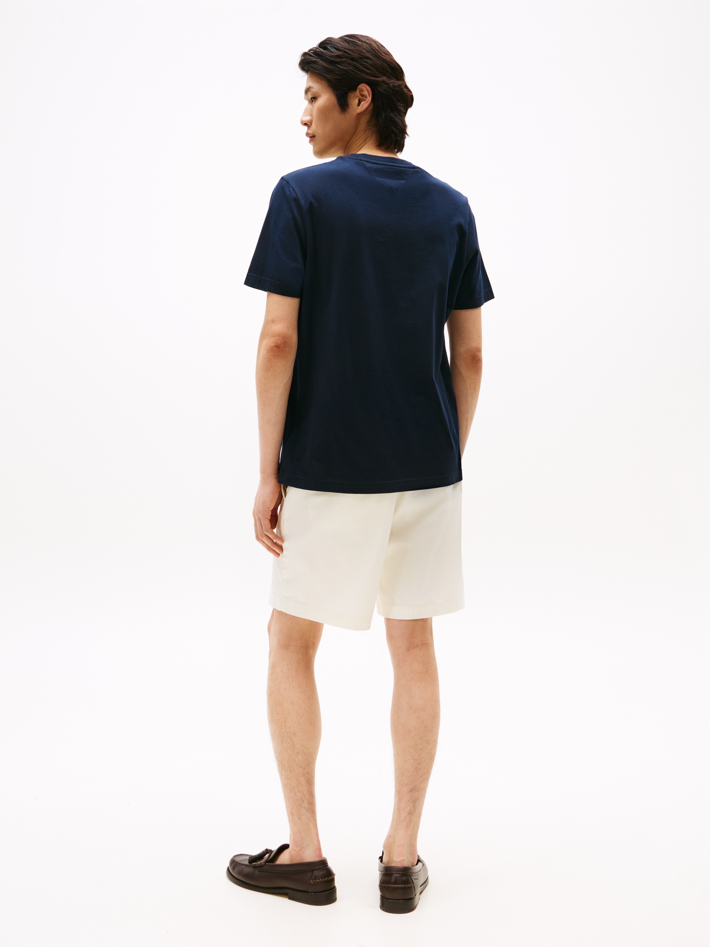 Tommy Hilfiger T-shirt »OUTLINE FLAG SCRIPT TEE«