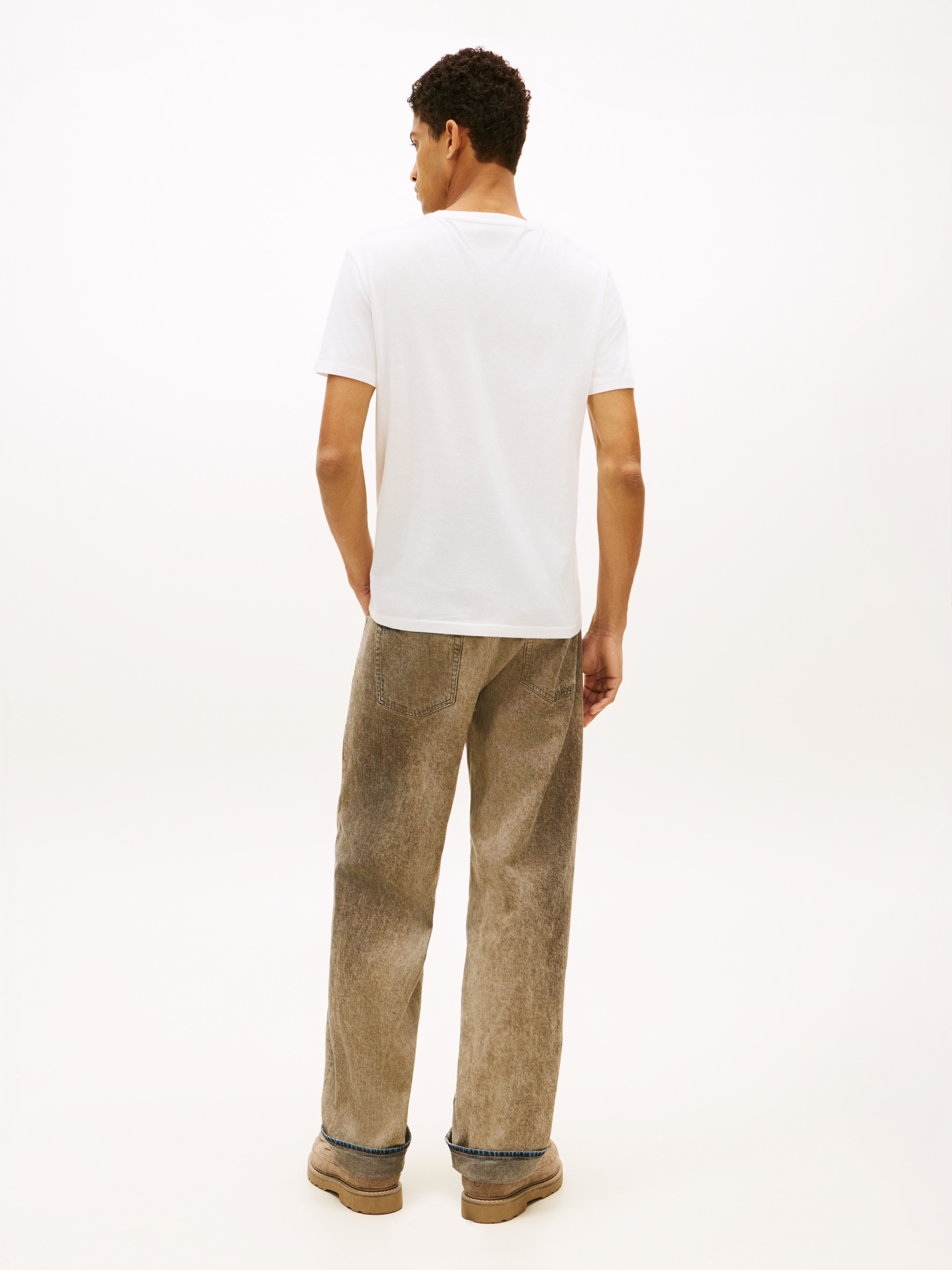 Tommy Jeans T-Shirt »TJM EXTRA SLIM 3 PACK« Packung, 3 Mit Rundhalsausschnitt