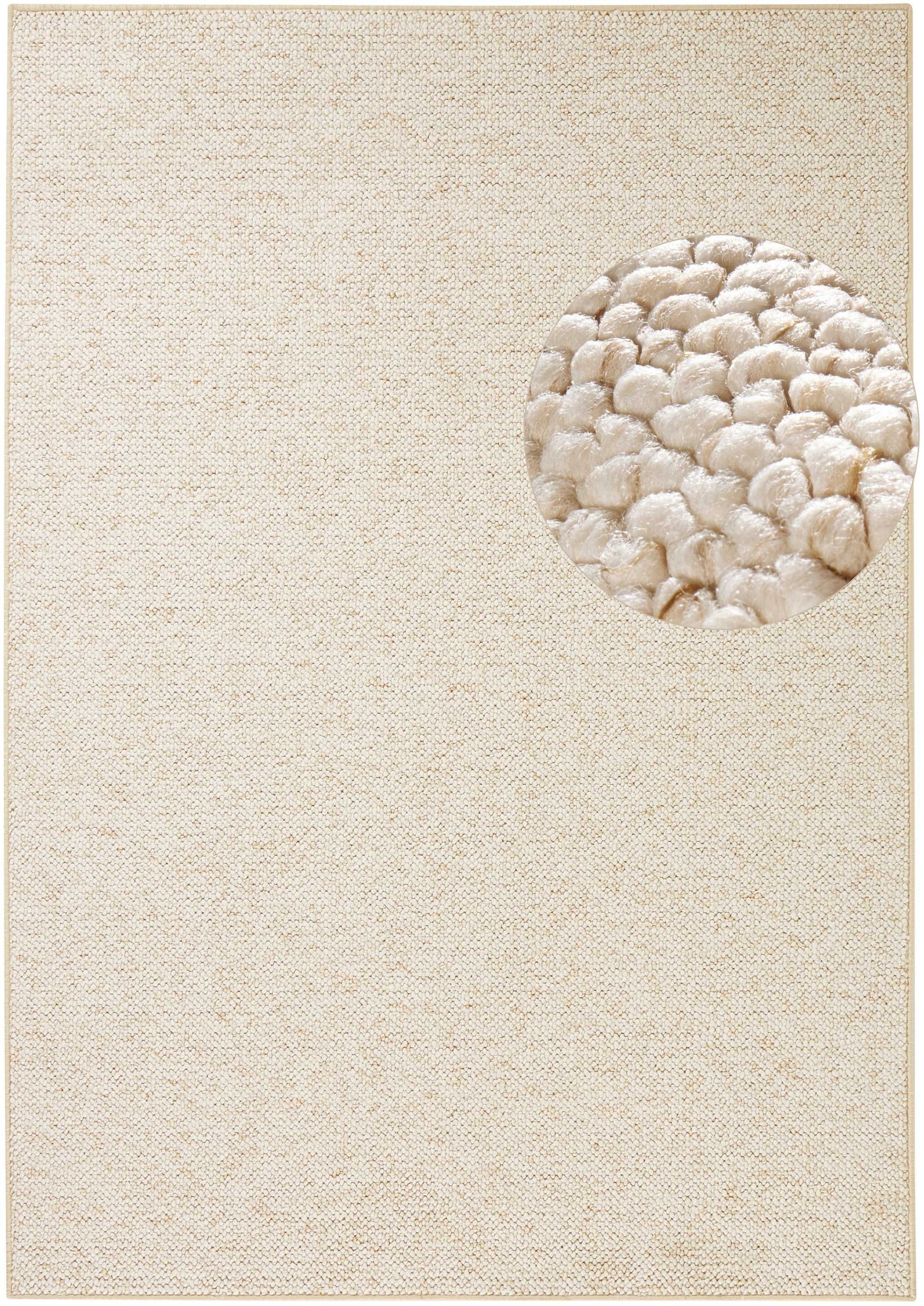 HANSE Home Tapis »Wolly 2« Rectangulaire 12 mm Höhe Flachgewebe, Läufer, Skandi, Woll-Optik, Esszimmer, Wohnzimmer, Flur