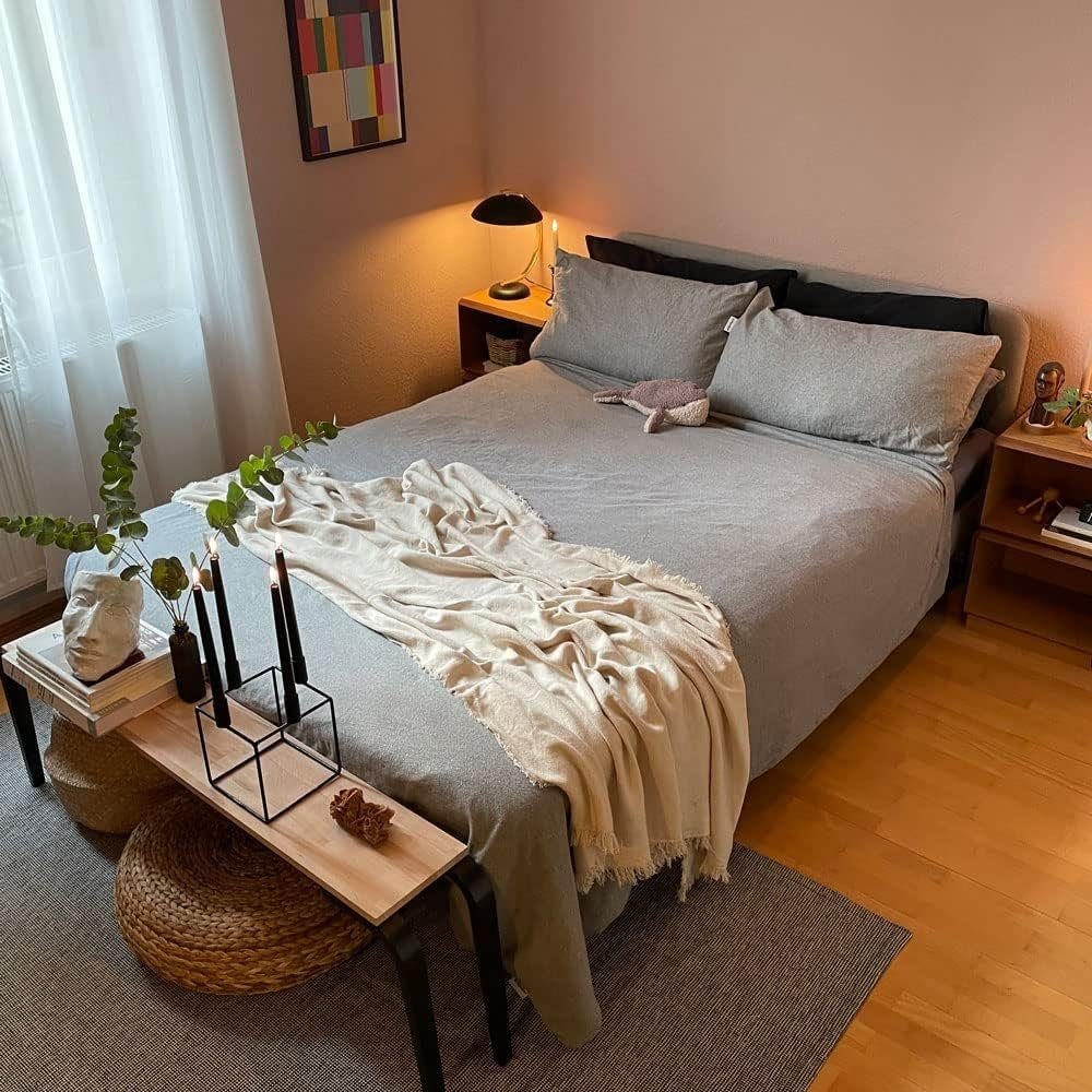 Wolkenfeld Bettwäsche »Wolkenfeld Flanell Winterbettwäsche 135x200cm, 155x220cm & Übergrössen« 2 Stk. Flauschige Flanell Winterbettwäsche inkl Kissenbezüge 40x80 oder 80x80