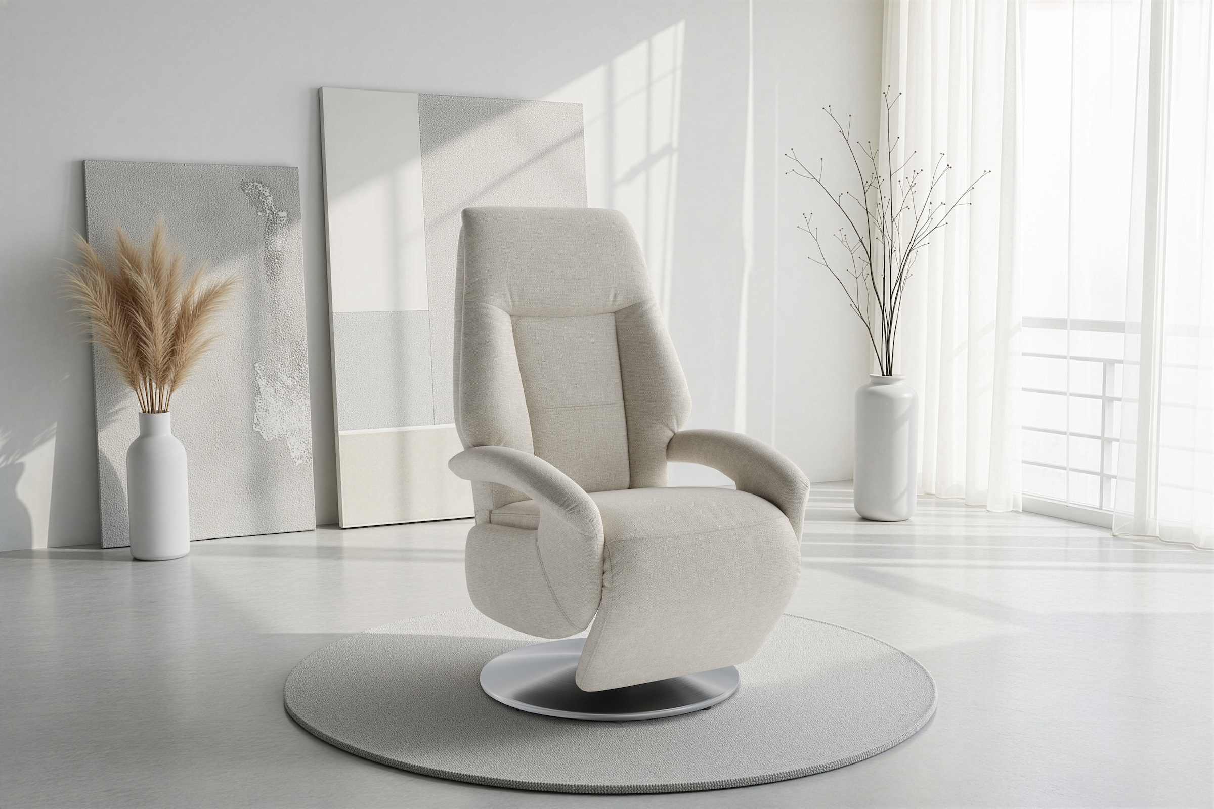 sit&more Fauteuil TV »Enjoy« en taille S, ou M, ou L, au choix avec moteur et aide à se lever