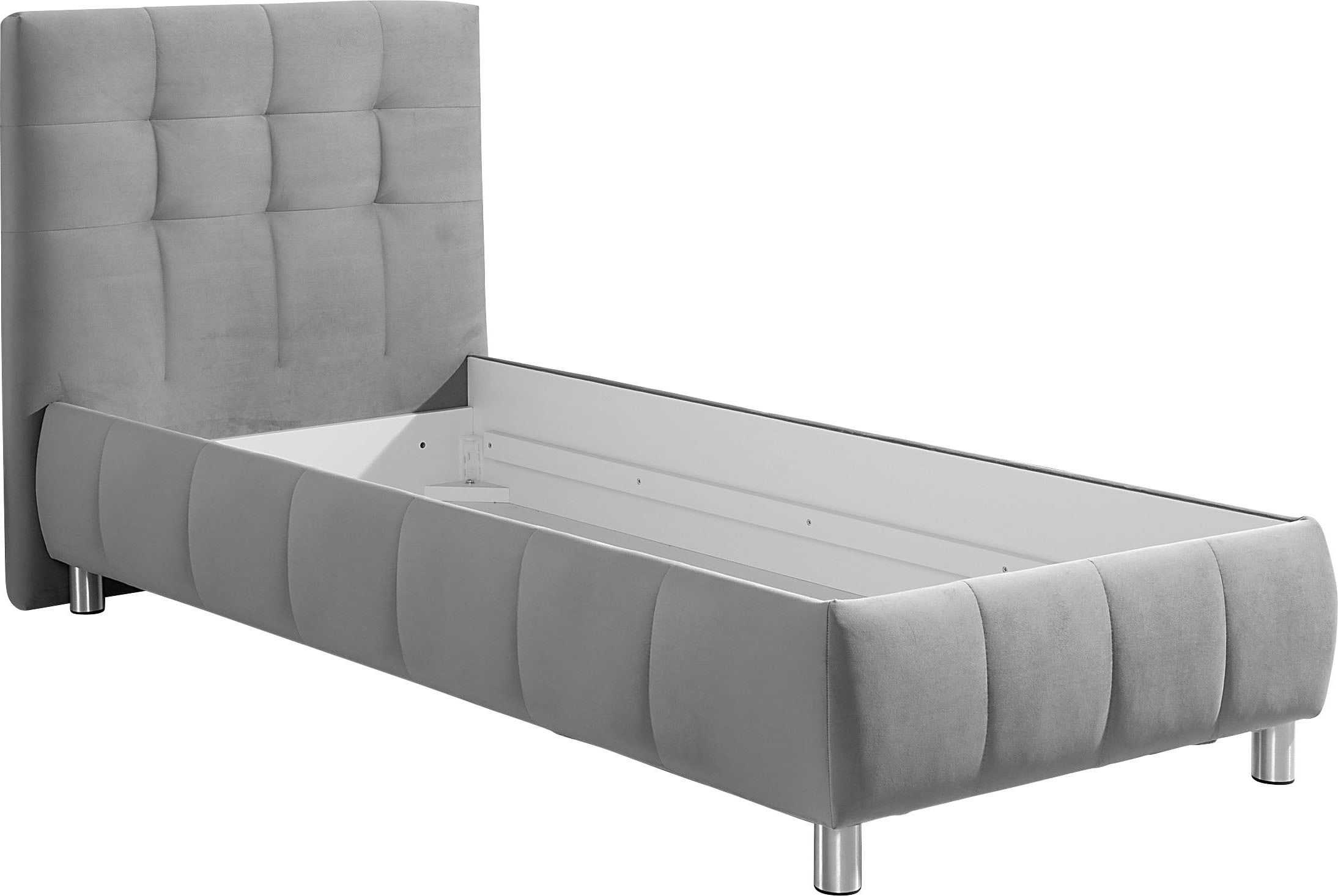 Maintal Lit rembourré »Lalley« incl. coffre de lit disponible en H2,H3,H4 et 3 versions de matelas