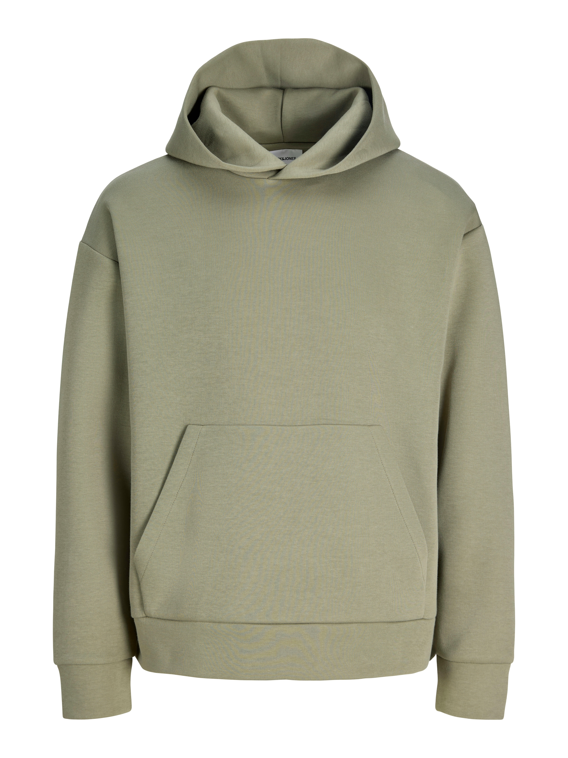 Jack & Jones Sweat à capuche »JJEBARRON SWEAT HOOD NOOS«, mélange de matières, coupe décontractée
