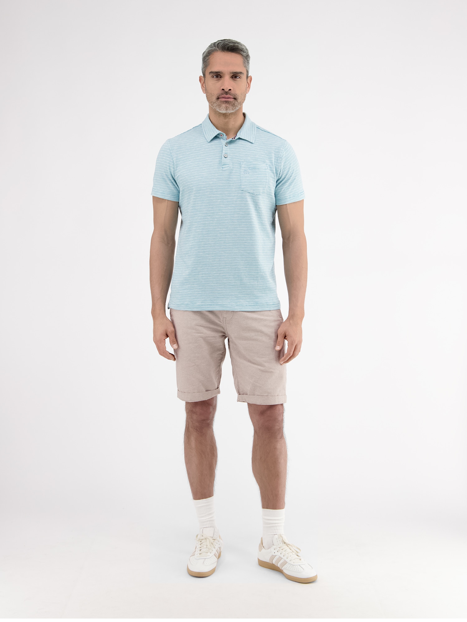 LERROS Poloshirt »Poloshirt, sportiv-gestreift«