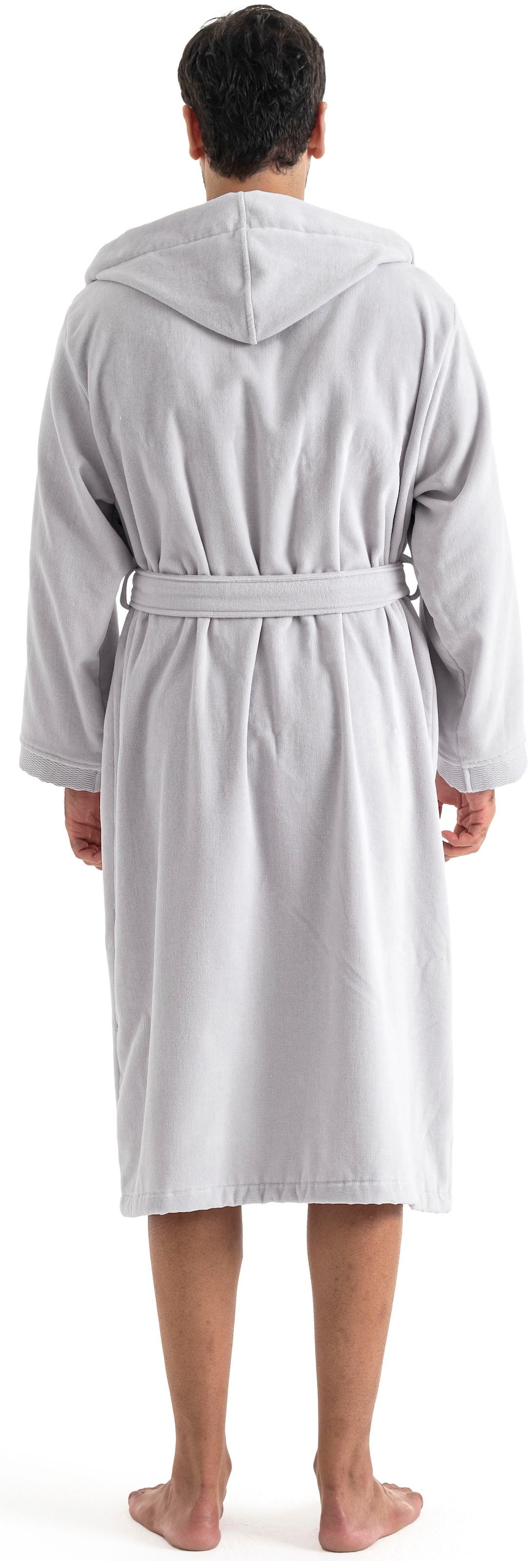GOODproduct Unisex-Bademantel »Fenya, 330 g/m², Premium, Hotelbademantel, Morgenmantel,  Sauna & Spa« 1 Stk. Reissverschlusstaschen, weich mit GRATIS-Zugabe: 1x Duschtuch 70x140 cm