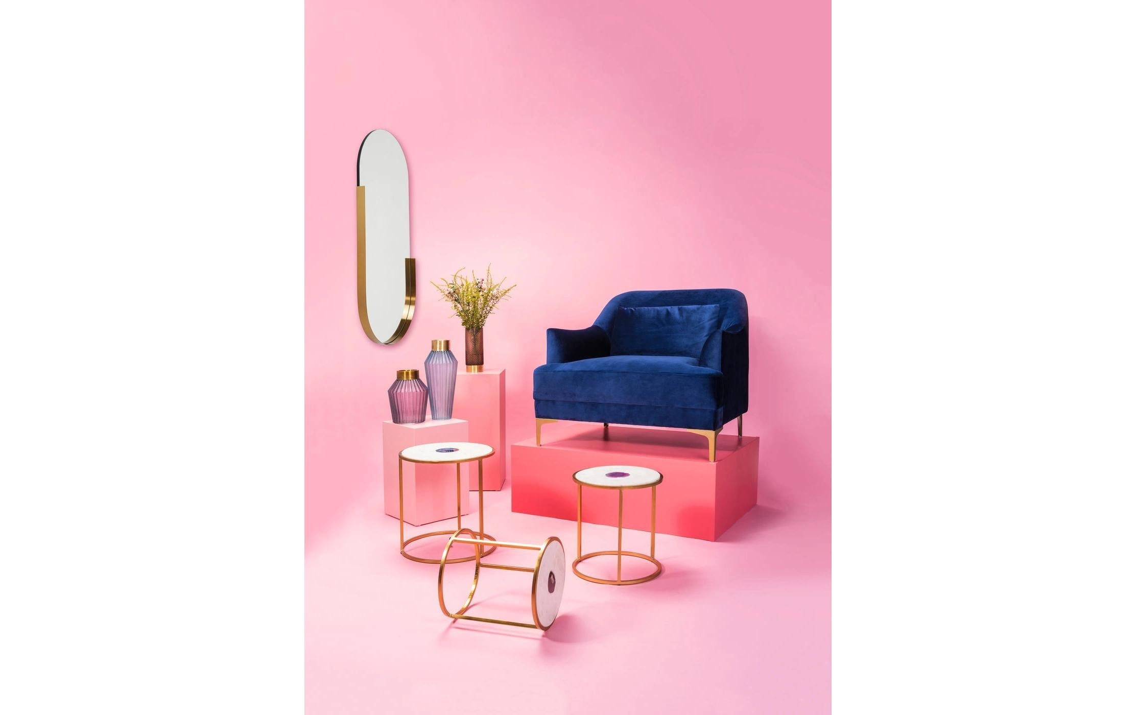 Kare Design Miroir »Hipster Oval 50 x 114 cm«