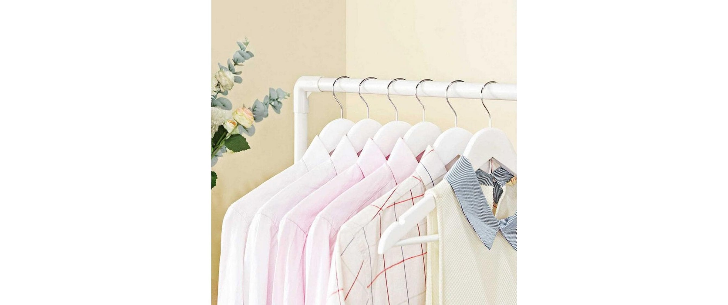 SONGMICS Garderobenständer »154 cm, Weiss«