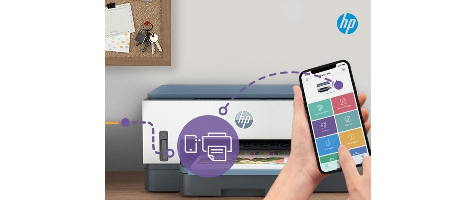 HP Imprimante jet d'encre »Smart Tank 7006«