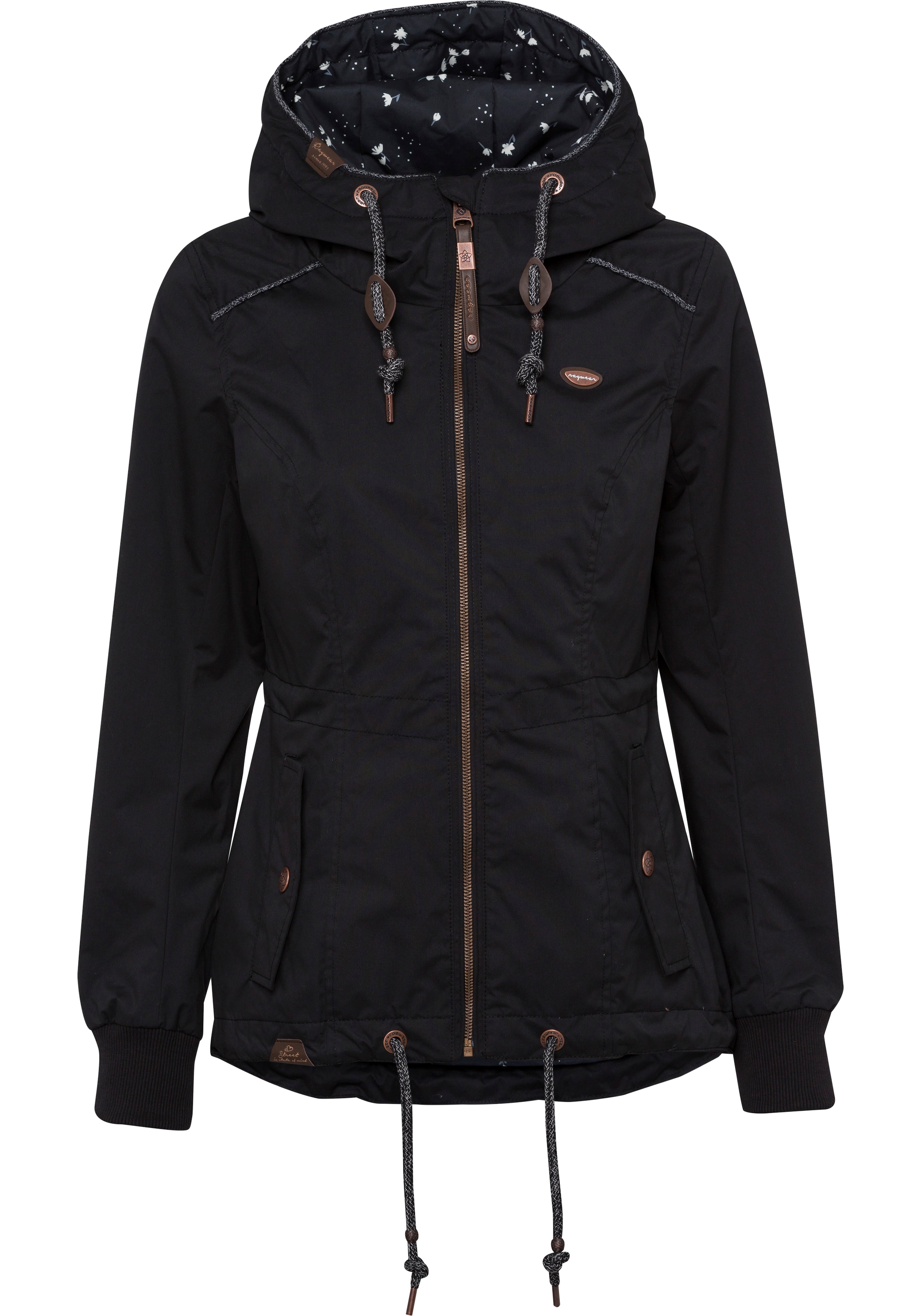 Ragwear Veste d'extérieur »DANKA« mit Kapuze Urban Streetwear- Übergangs-Style mit Kapuze