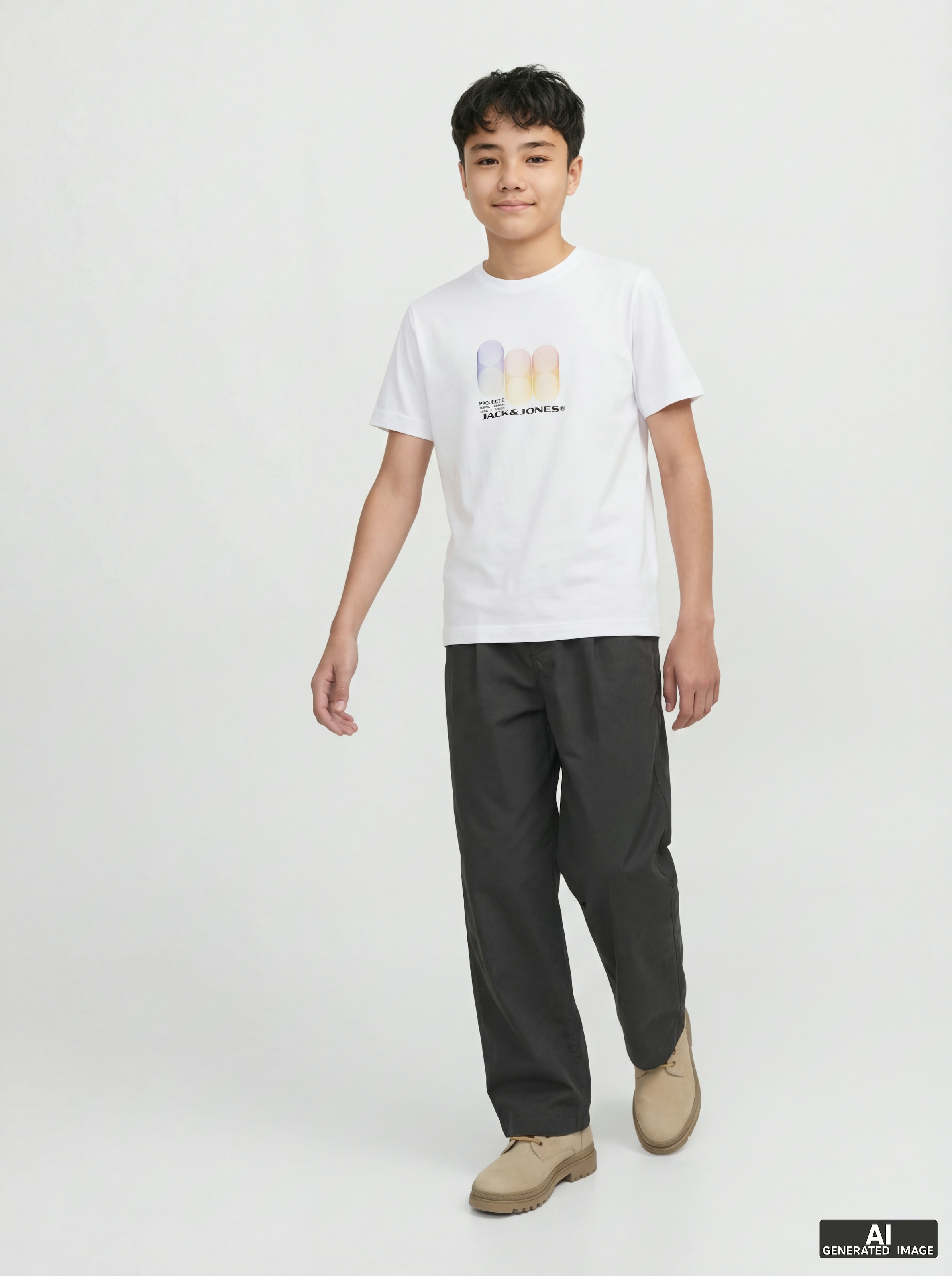 Jack & Jones Junior T-Shirt »JCOCALMA TEE SS CREW NECK FST JNR«