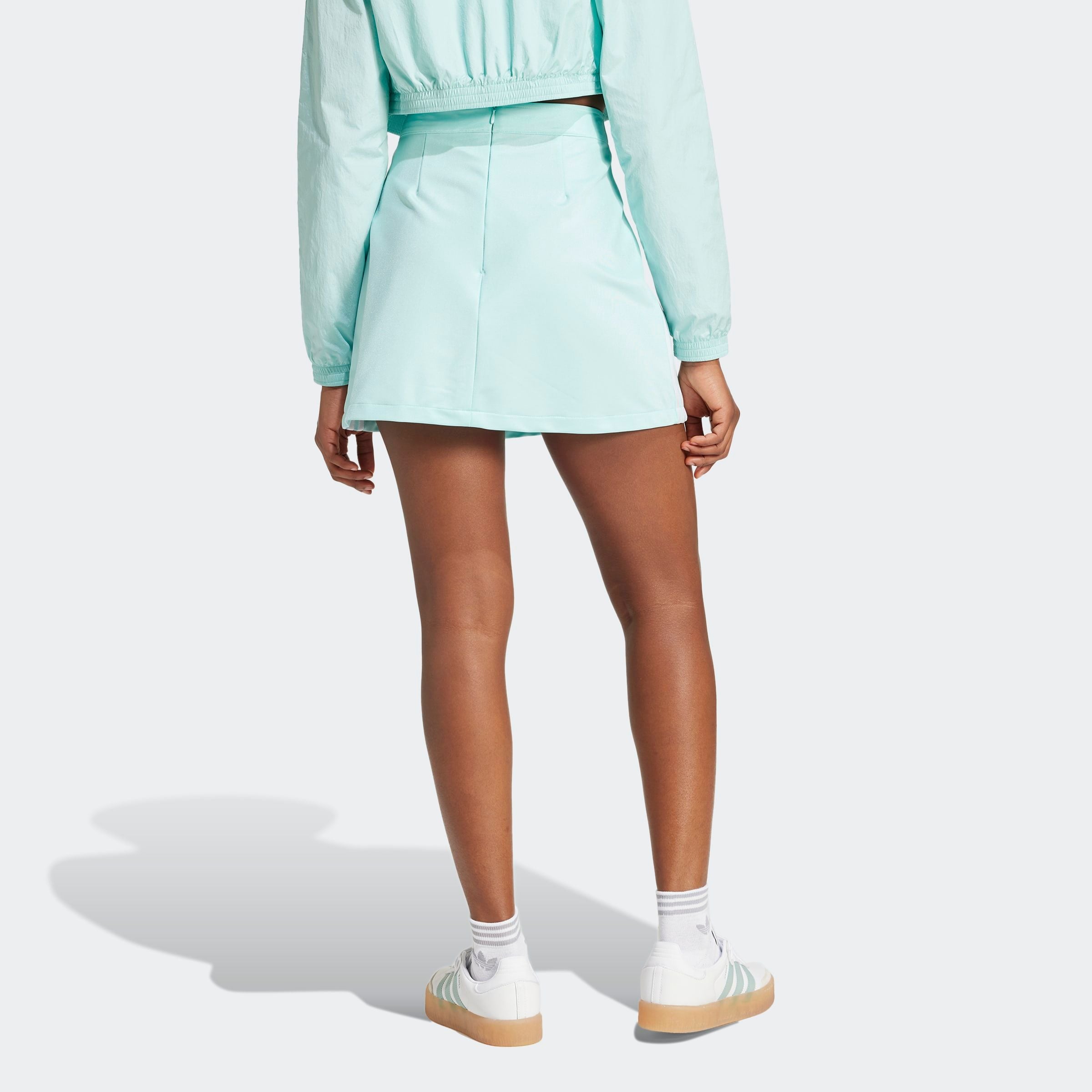 adidas Originals Jupe en sweat »3S MINI SKIRT« klassische Silhouette, kürzerer Schnitt, aus Polyester und Elasthan