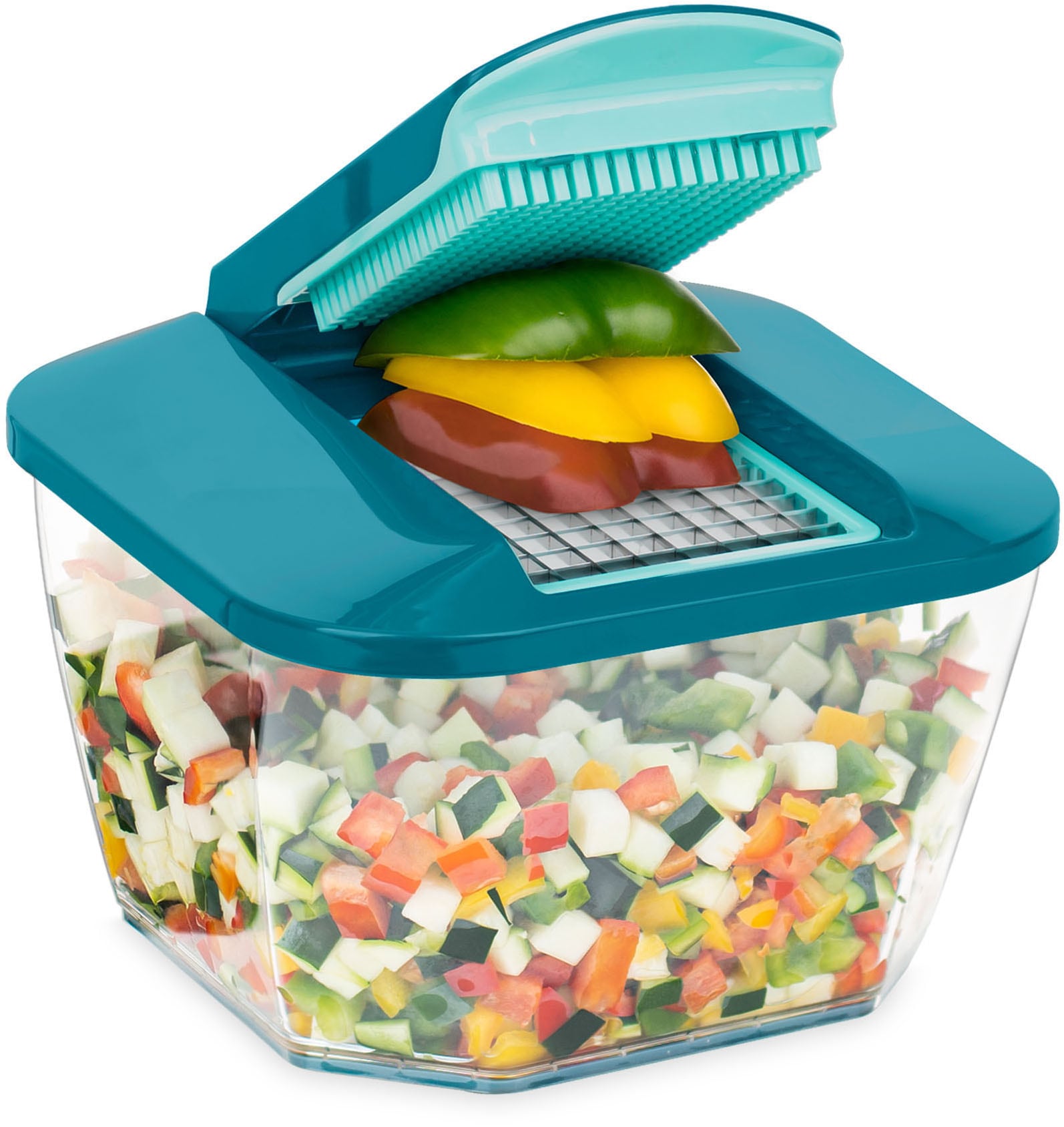 Genius Coupe-légumes »Nicer Dicer Chef Professional, Set 12-tlg.« in ORIGINAL Nicer Dicer Qualität mit mehr Funktionen und Zubehör