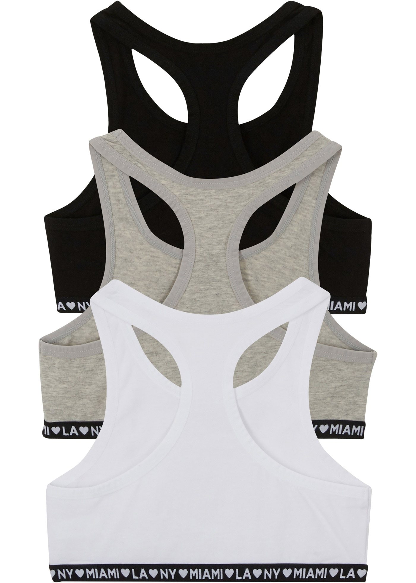 bonprix Bustier, 3er Packung