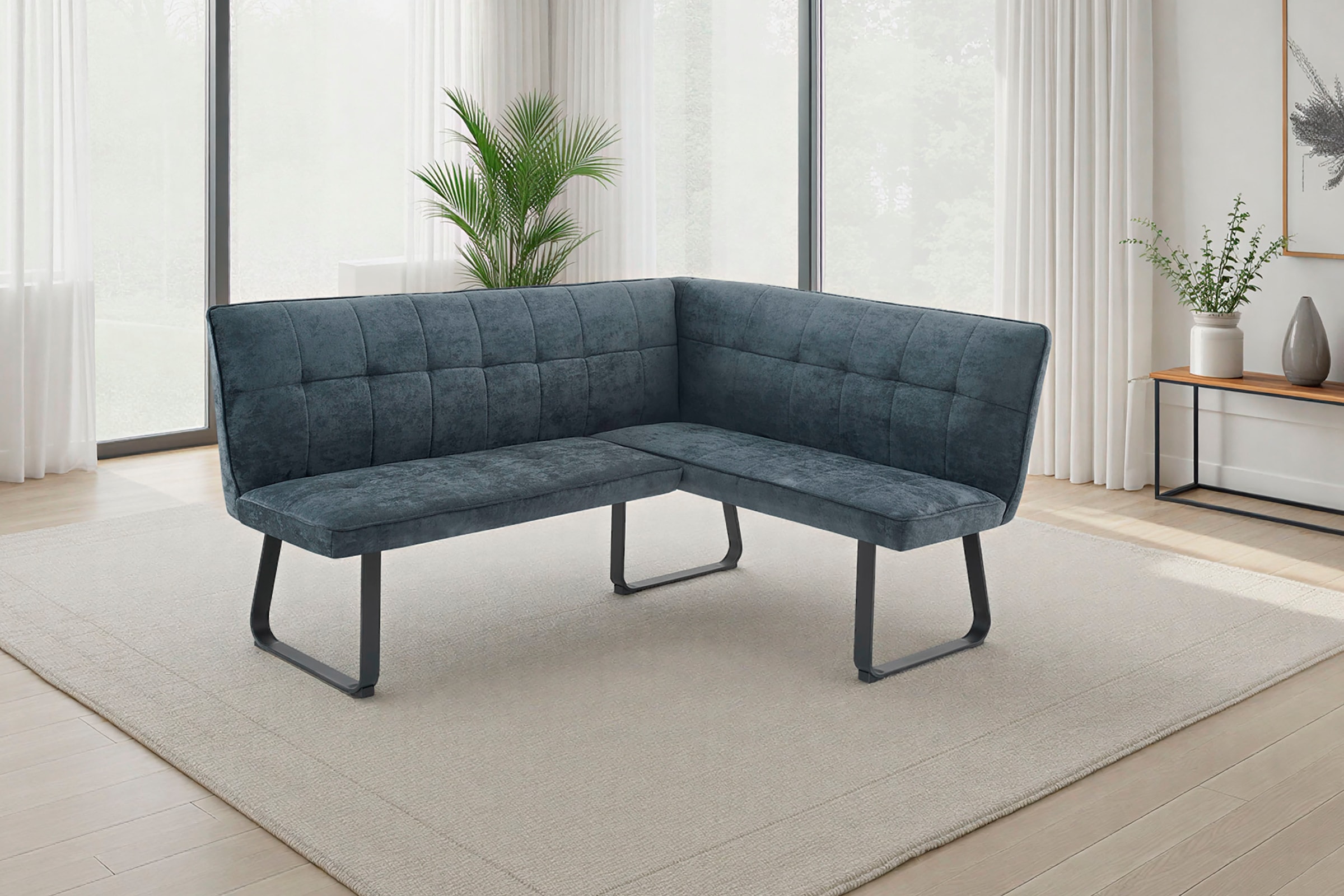 byLIVING Banc d'angle »Talea Küchenbank« 1 cuis tlg. amorti Nosaq confortable et revêtement en tissu agréable avec choix de couleurs