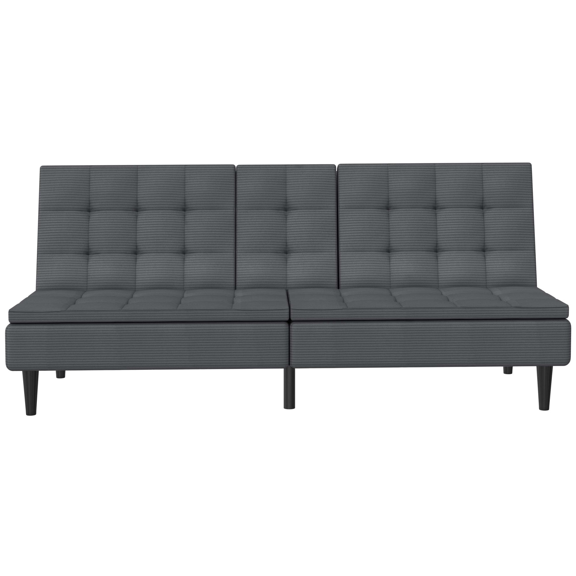 Dorel Home Schlafsofa »MAINE, Kinosofa mit Relax- und Bettfunktion, 2 Getränkehalter,« Liegefläche 190 x 110 cm, in Cord