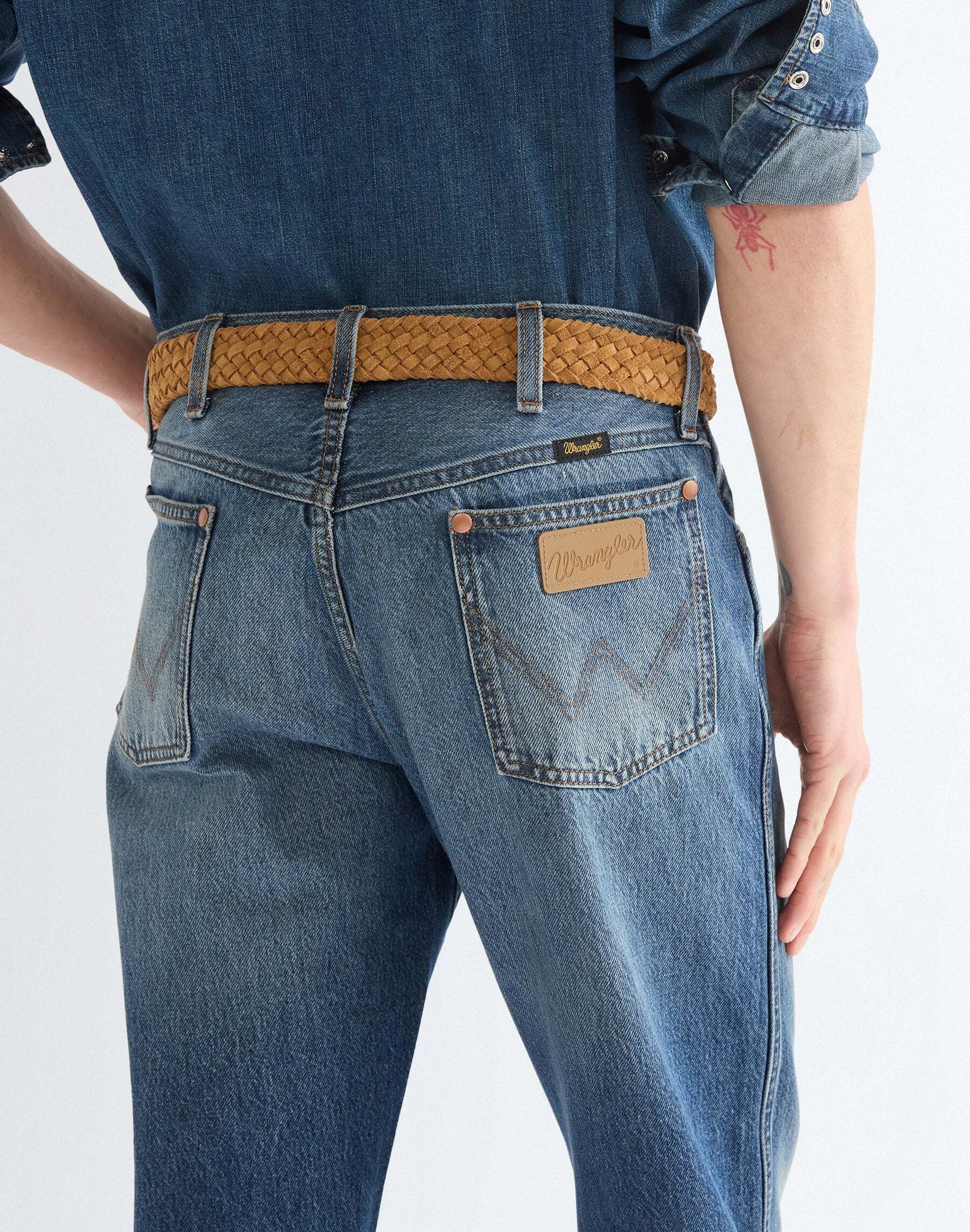 Wrangler Hüftgürtel »WRANGLER Gürtel Suede Braided«