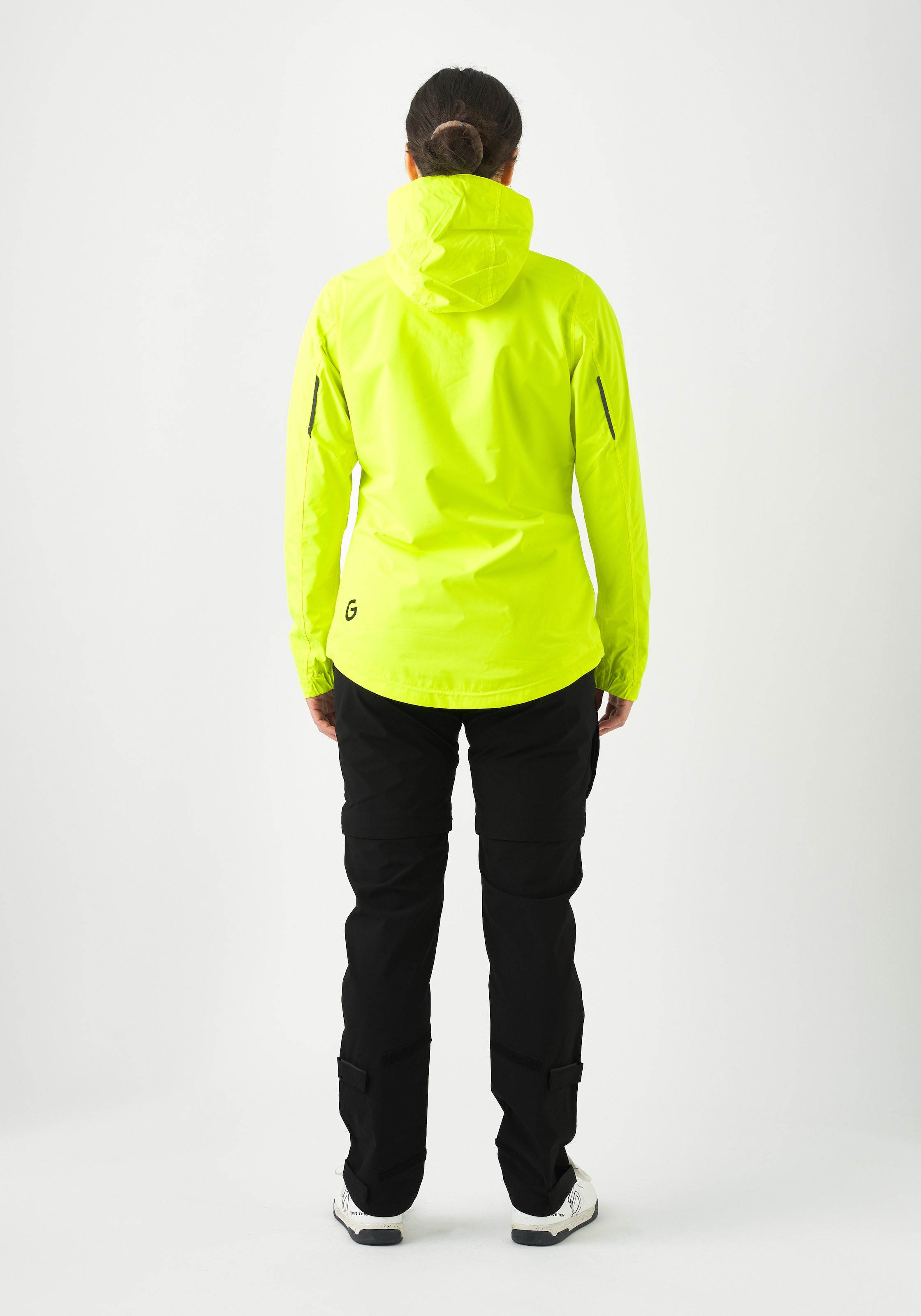 Gonso Pantalon de vélo »Ruth«  Damen zipp-off Radhose mit Sitzpolster und Gürtel, wasserabweisend