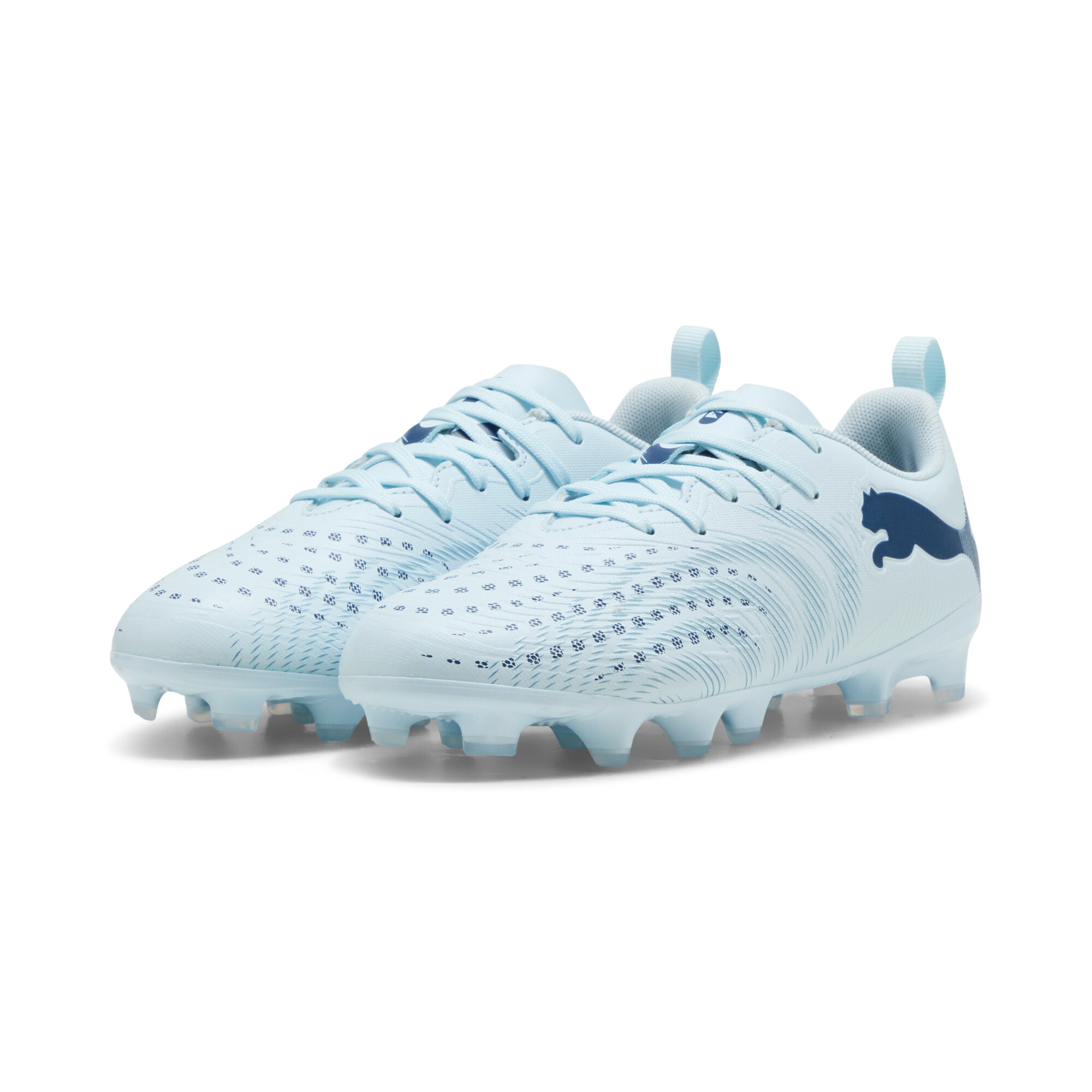 PUMA Chaussure de football »FUTURE 9 PLAY FG/AG JR«  mit Nockensohle für Rasen- und Kunstrasenplätze, mit Schnürung