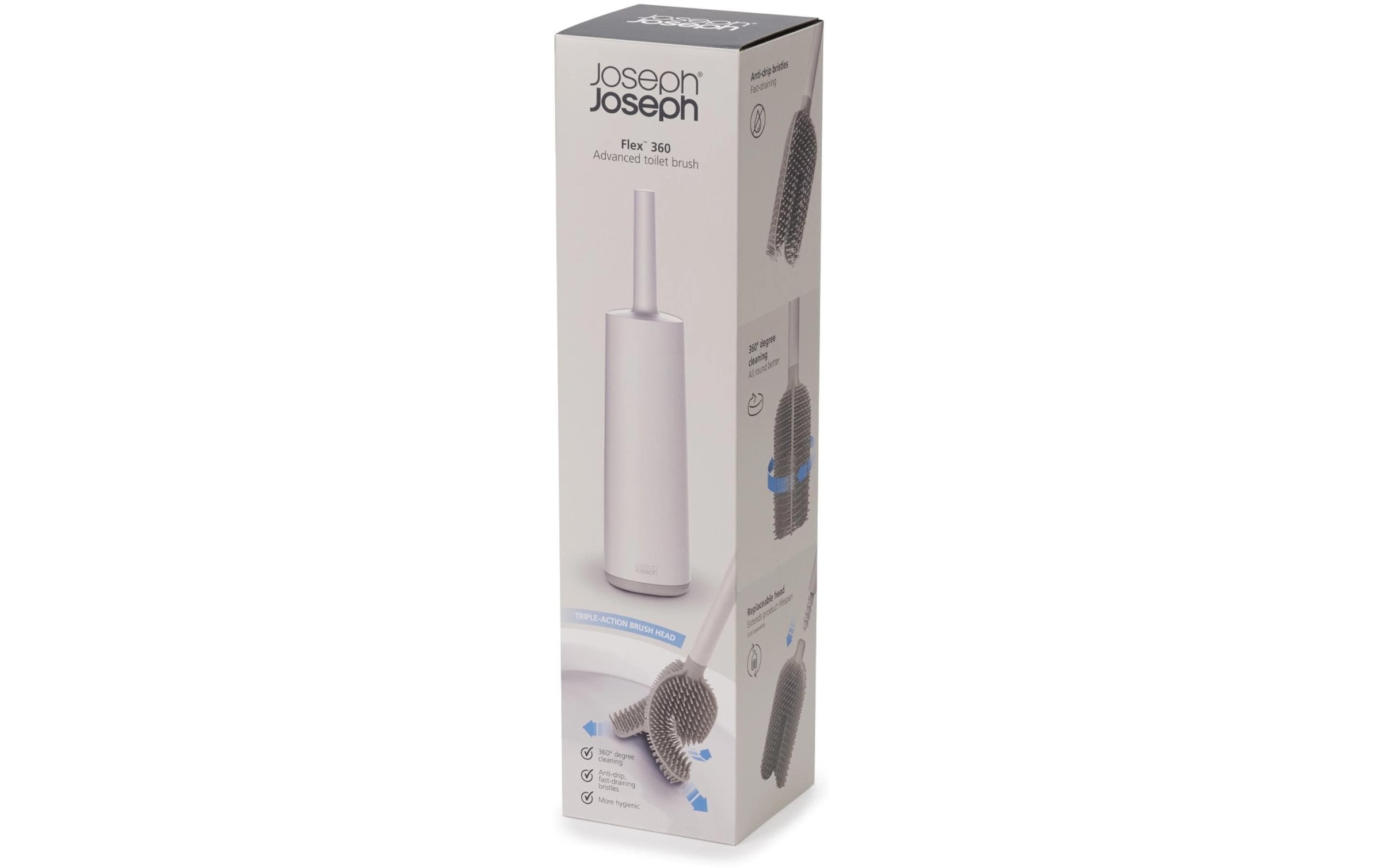 Joseph Joseph WC-Reinigungsbürste »Flex 360 Advanced« mit matter Oberfläche