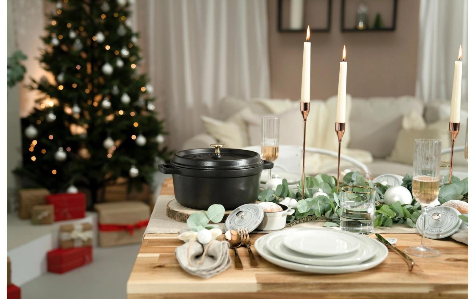 STAUB Bräter »Cocotte 22 cm, 2,6 l« Eisen | Gusseisen