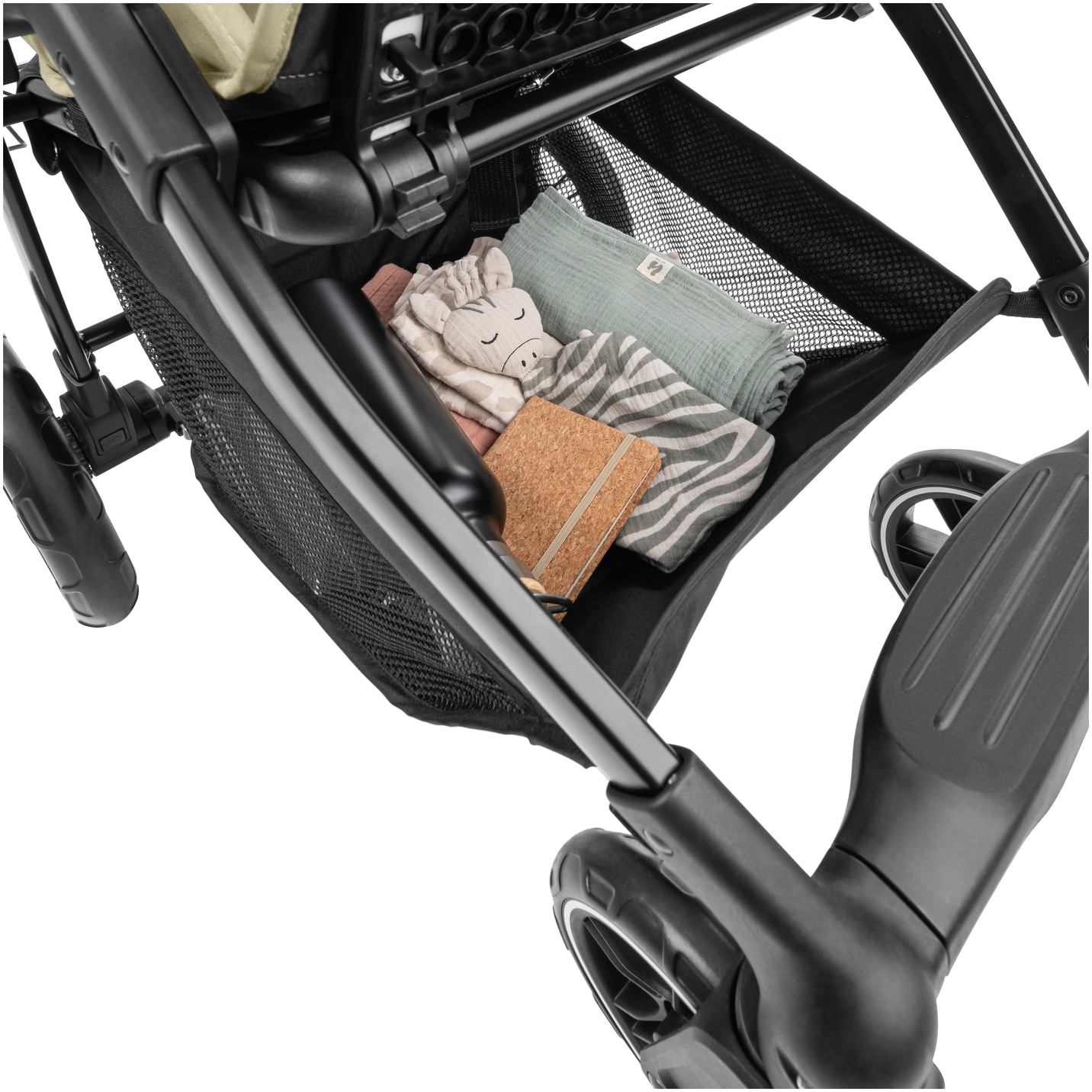 Hauck Poussette pour enfants »Shop N Care, Olive« 22 kilos bis 22 kg belastbar; kompatibel mit Babyschale