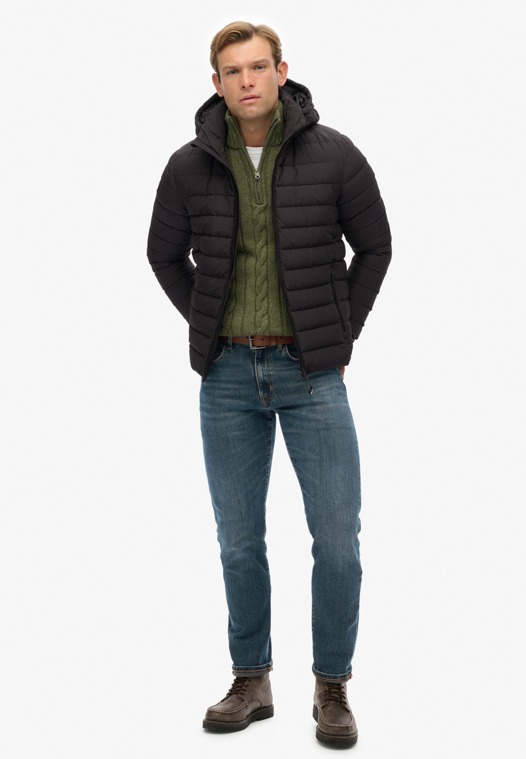 Superdry Veste matelassée »HOODED FUJI PADDED JACKET« mit Kapuze