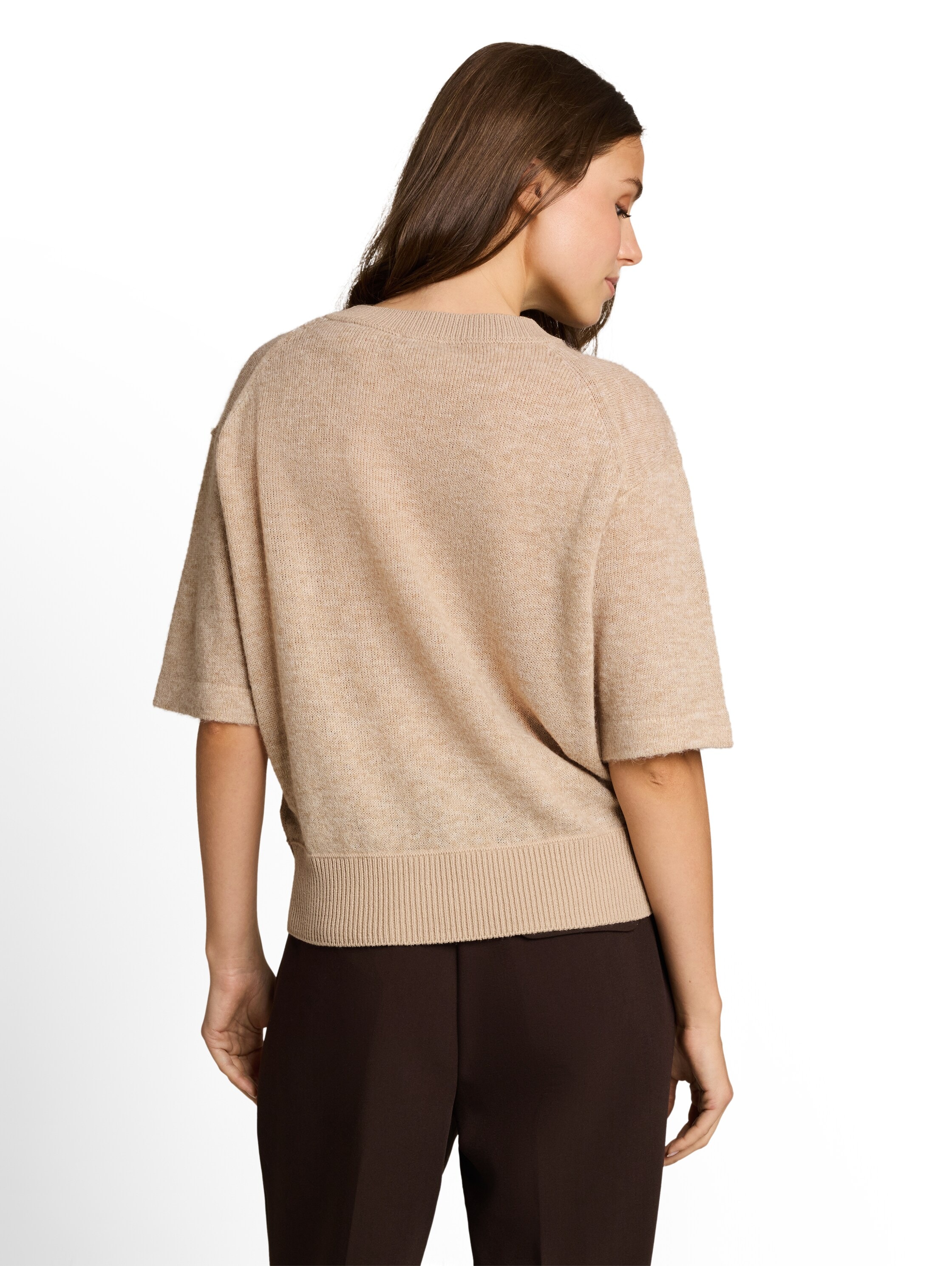 TOM TAILOR Pull en tricot »Regular« pull tricot d'été / manches courtes