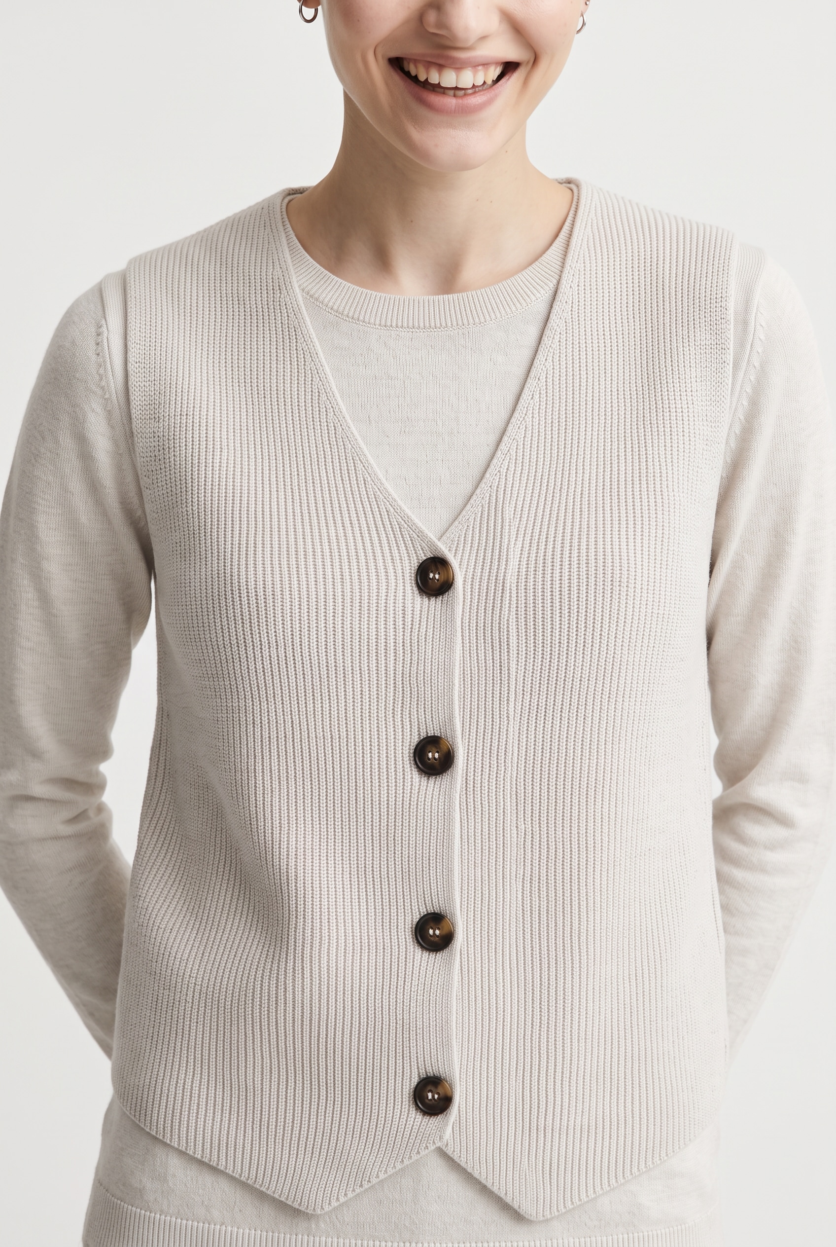 soyaconcept Gilet tricoté »SC-KANITA 27« mélange de viscose