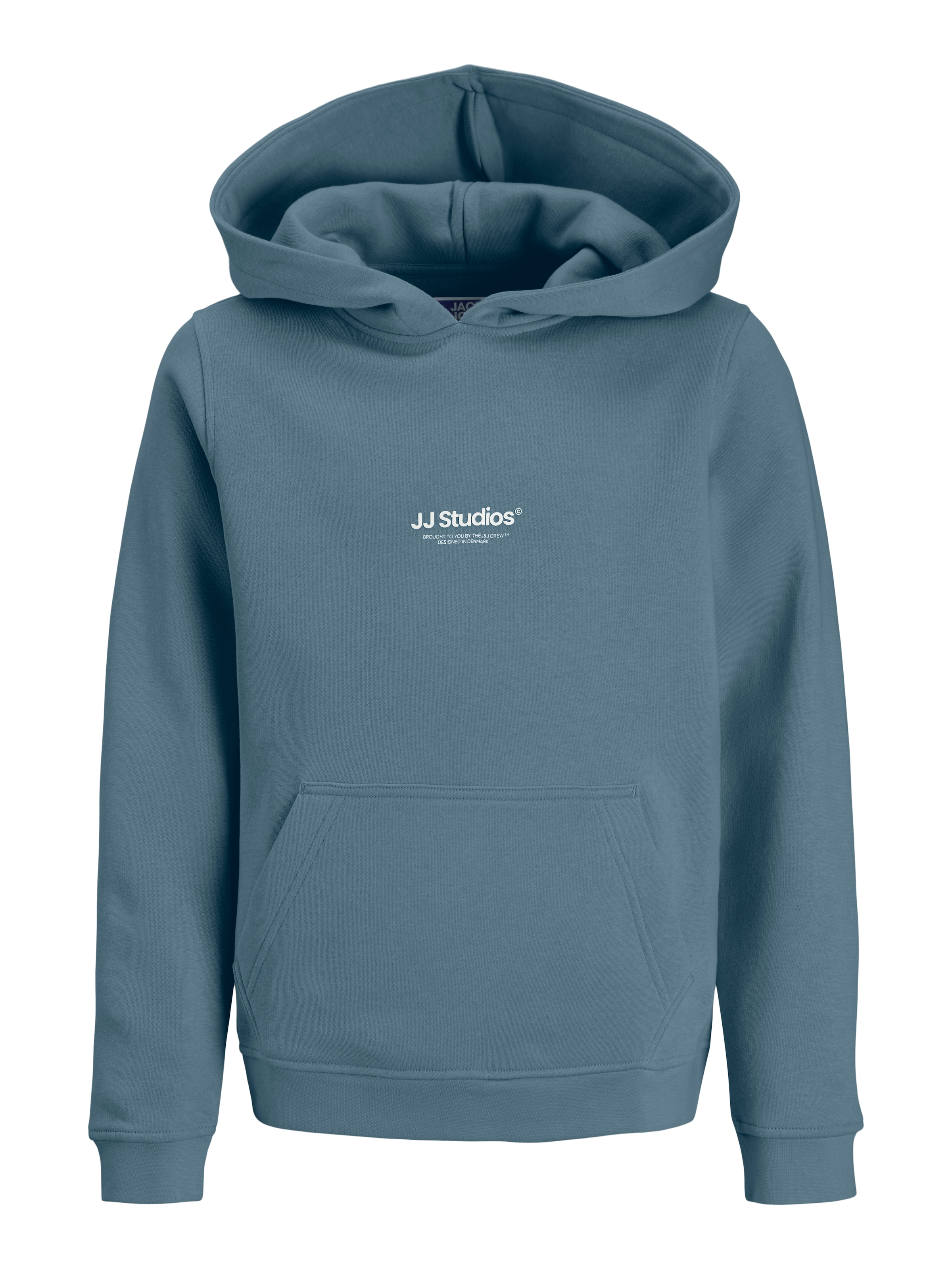 Jack & Jones Junior Sweat à capuche »JJESOHO SWEAT HOOD NOOS JNR«, mélange coton, coupe décontractée
