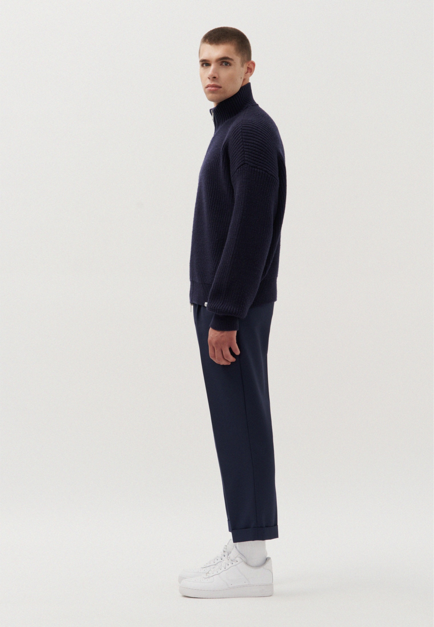 studio seidensticker Veste en tricot »Studio« Sweater uni