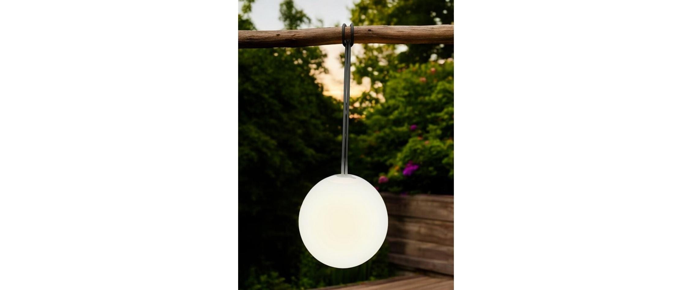   Hängeleuchte »Dameco LED Outdoor D20 cm,3000 Kelvin, 80 lm, 4W« 1 Stk. Warmweiss