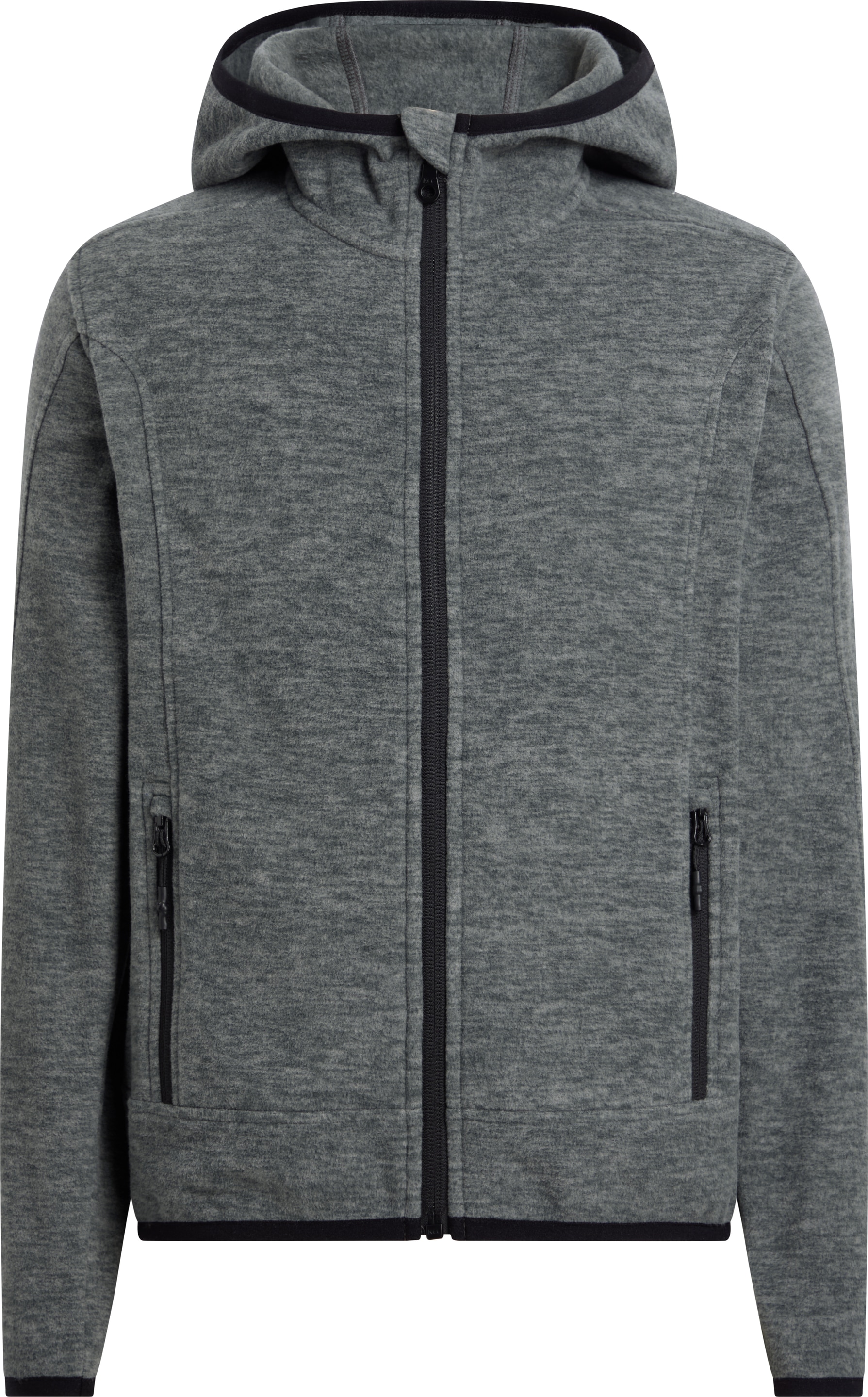 McKINLEY Veste polaire »JU.-FLEECE-JACKE CHOCO FZ HD FL B« avec capuche mit Kapuze, Reissverschlusstaschen, elastische Kanten