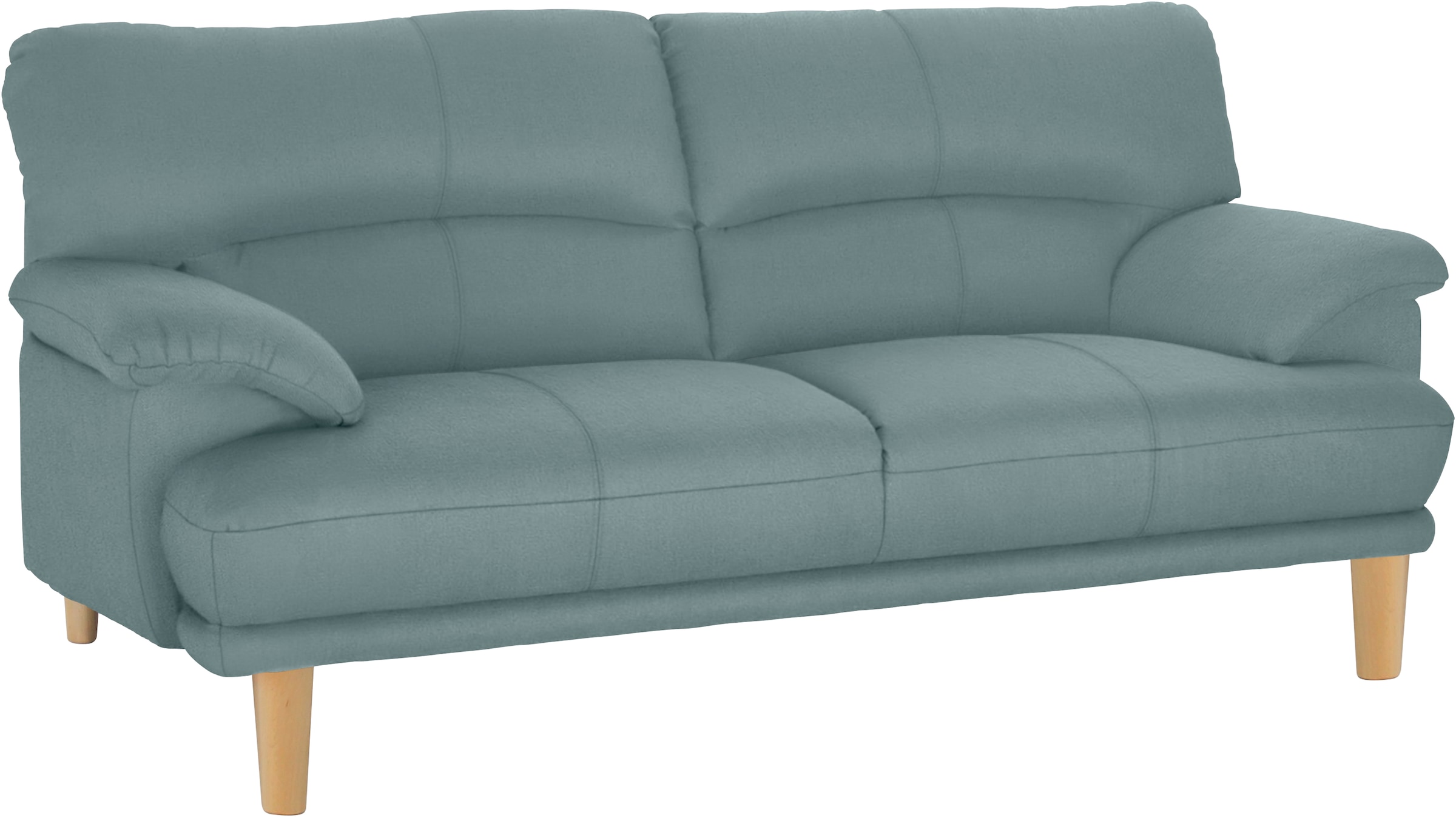 TRENDMANUFAKTUR 3-places »Cecilia, Sofa in italienischem Design« avec un excellent confort d'assise, accoudoirs extra confortables, pieds en bois