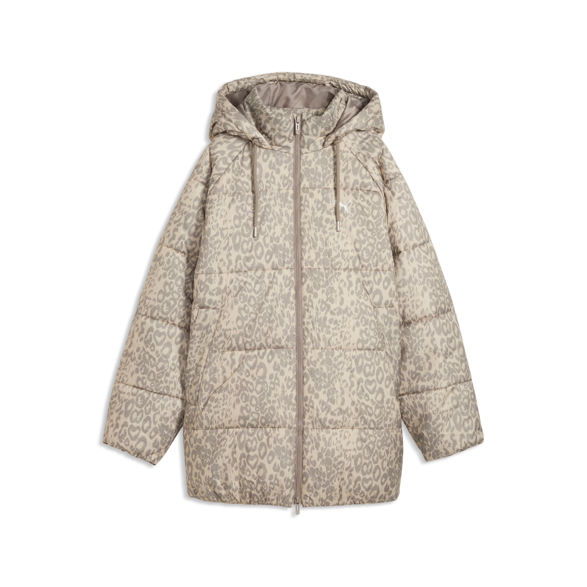PUMA Veste d'hiver »STYLE PADDED JACKET W« avec capuche avec capuche, matériau déperlant, avec fermeture éclair