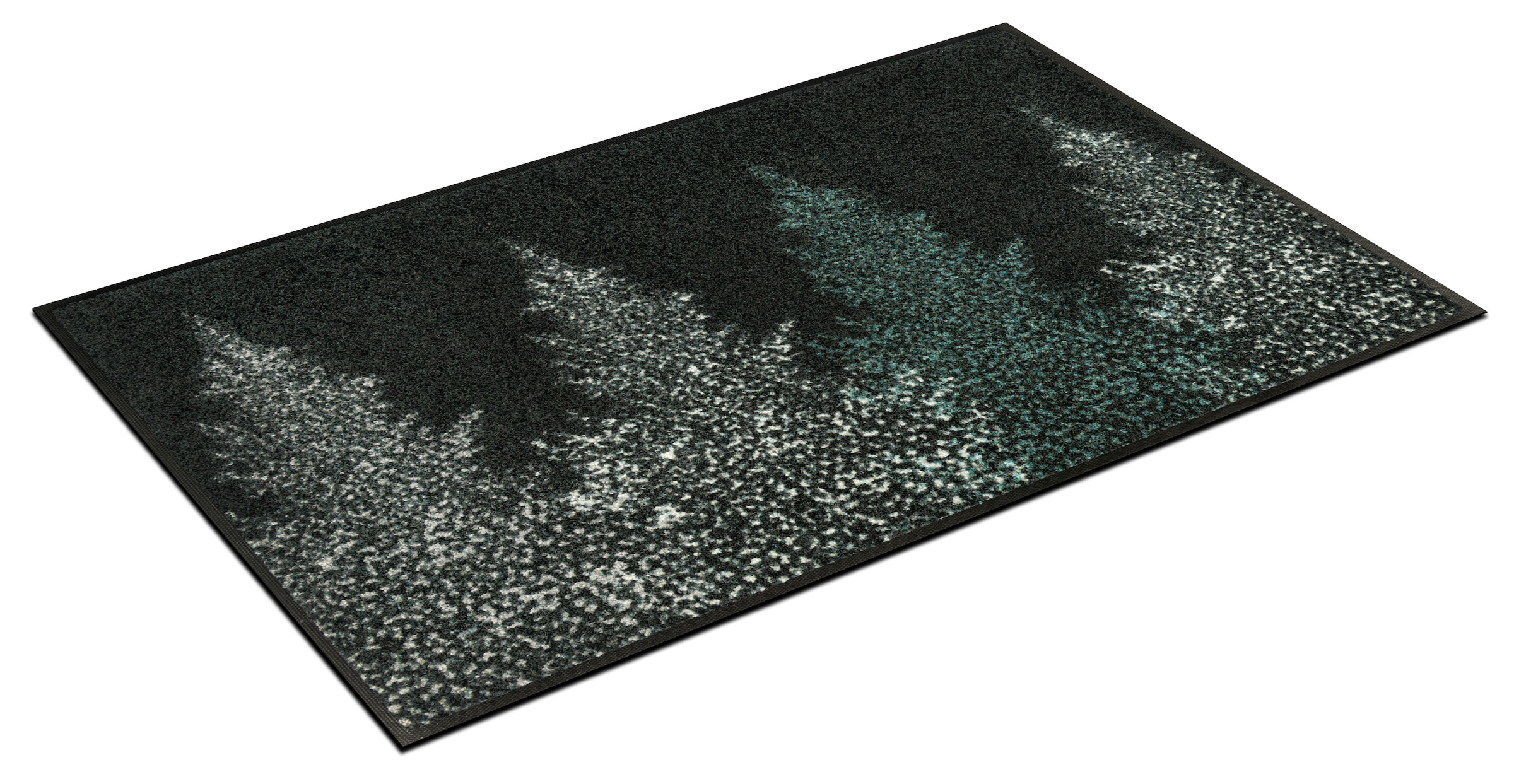 wash+dry by Kleen-Tex Fussmatte »Pine Forest« rechteckig 7 mm Höhe waschbar und trocknergeeignet