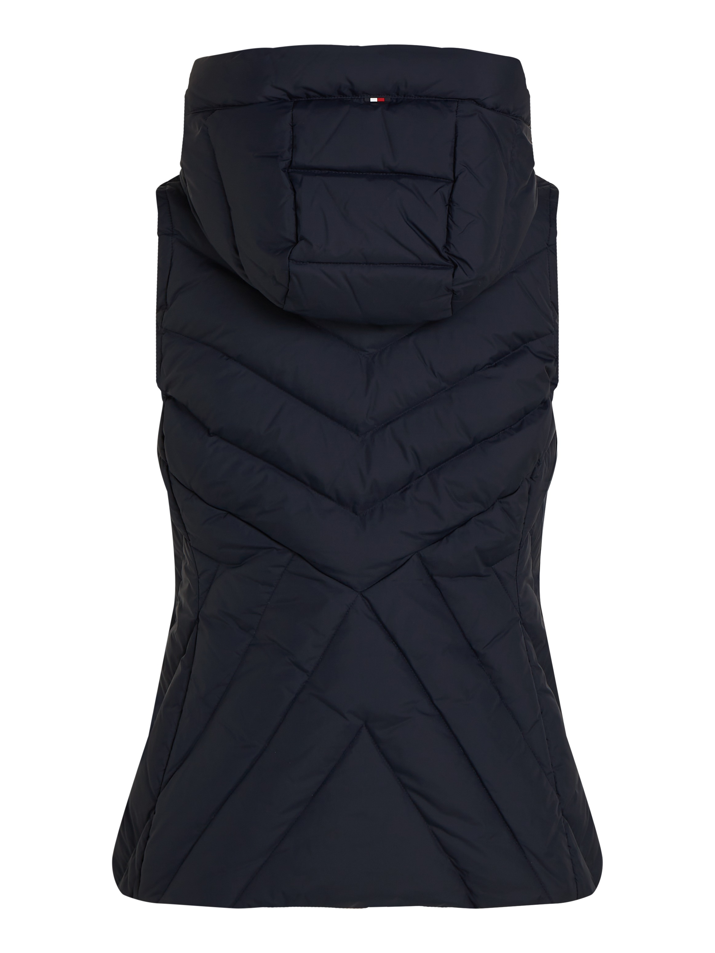 Tommy Hilfiger Gilet matelassé »CHEVRON MW PADDED VEST« mit mittelstarker Wattierung und Tommy Hilfiger Markenlabel