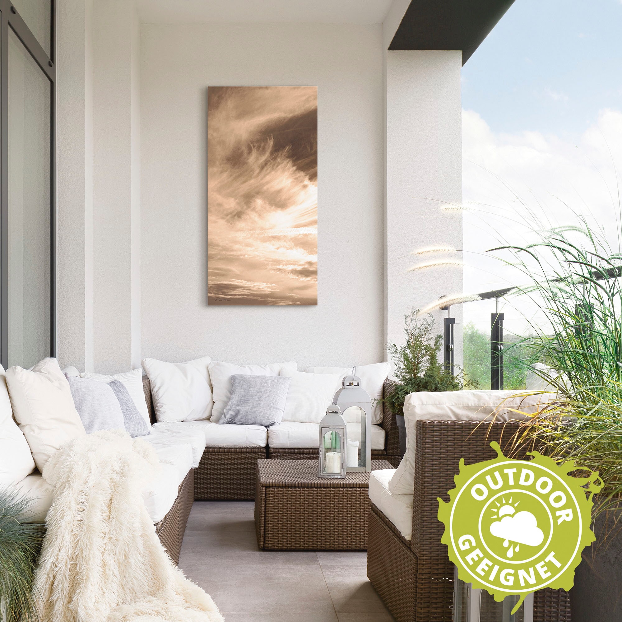 Artland Wandbild »Die Elemente: Luft« Zen 1 Stk. tlg. als Alubild, Outdoorbild, Leinwandbild in verschied. Grössen