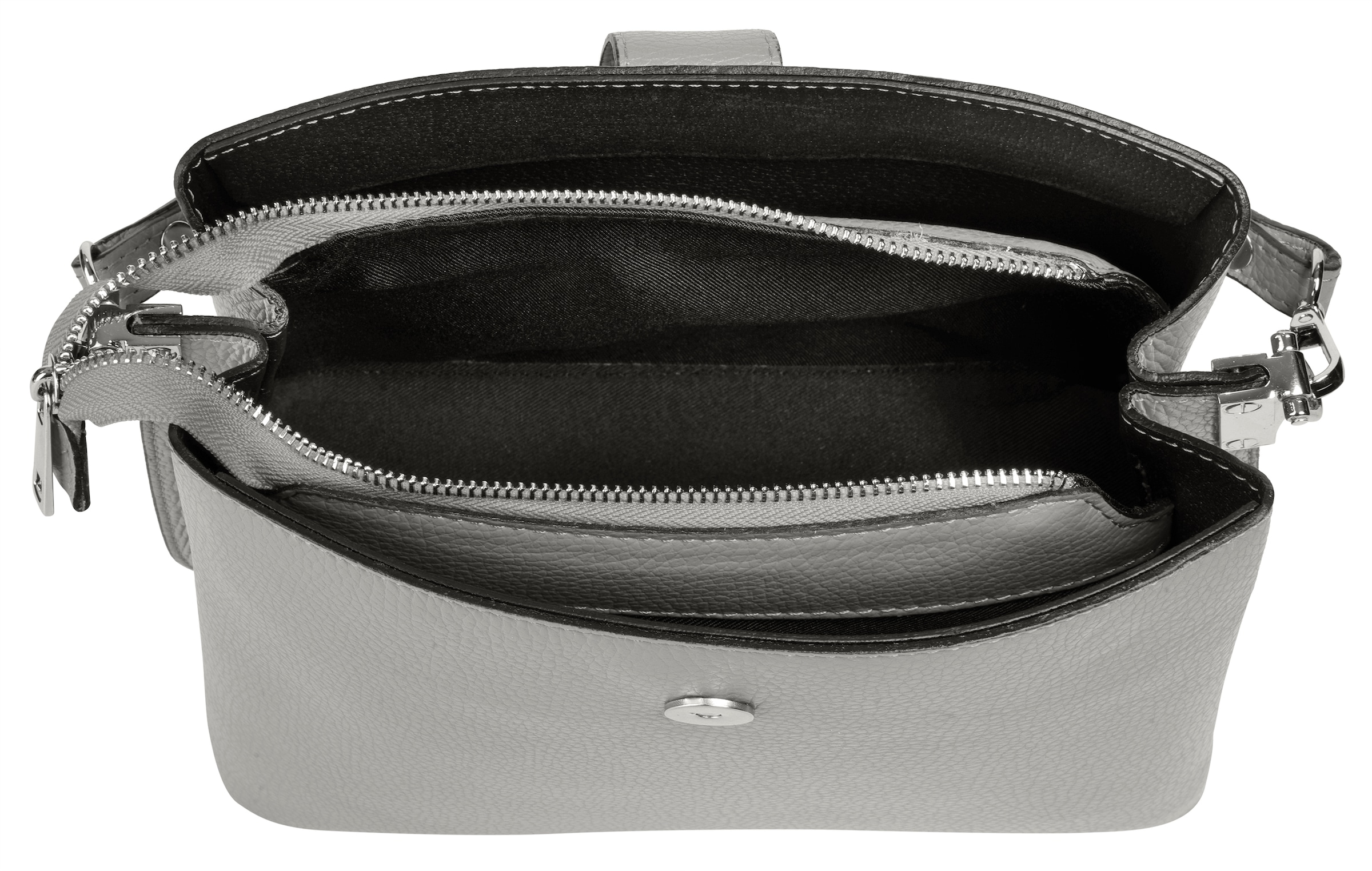 Cluty Sac à bandoulière echt Leder, Made in Italy